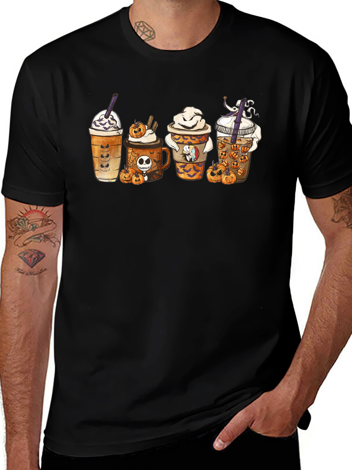 Halloween Pumpkin Latte T-Shirt