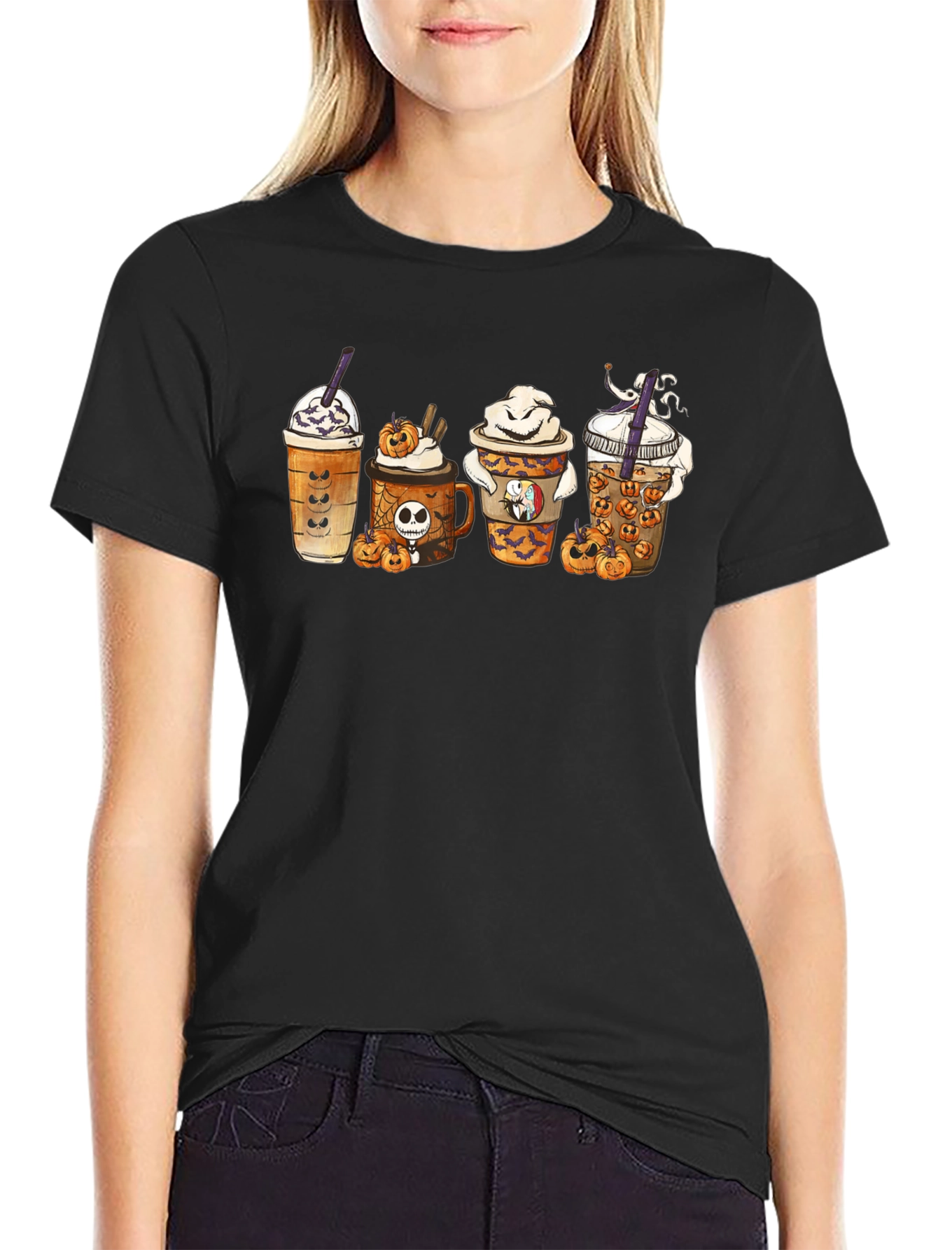 Halloween Pumpkin Latte T-Shirt