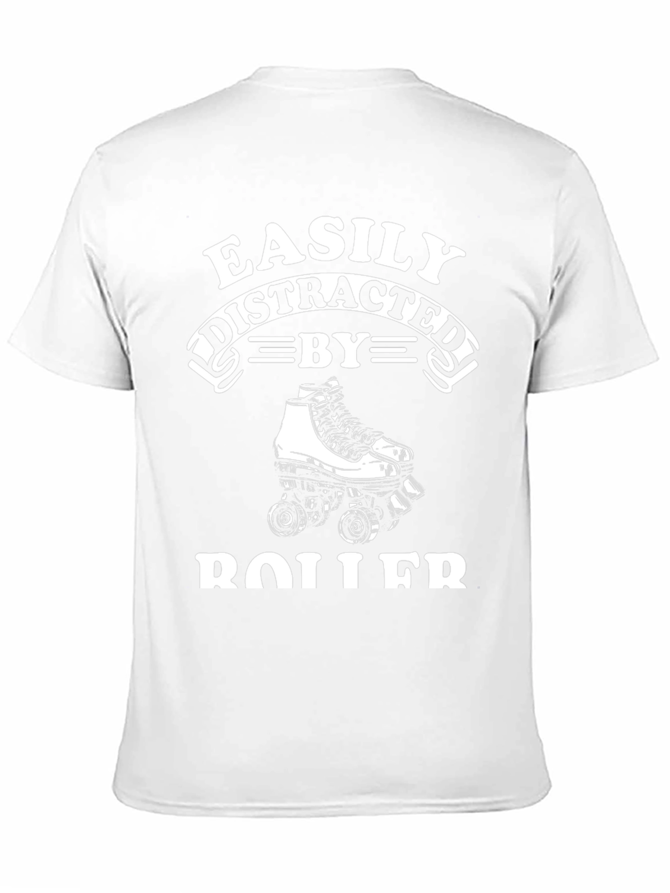 Easily Distracted by Roller Skating T-Shirt