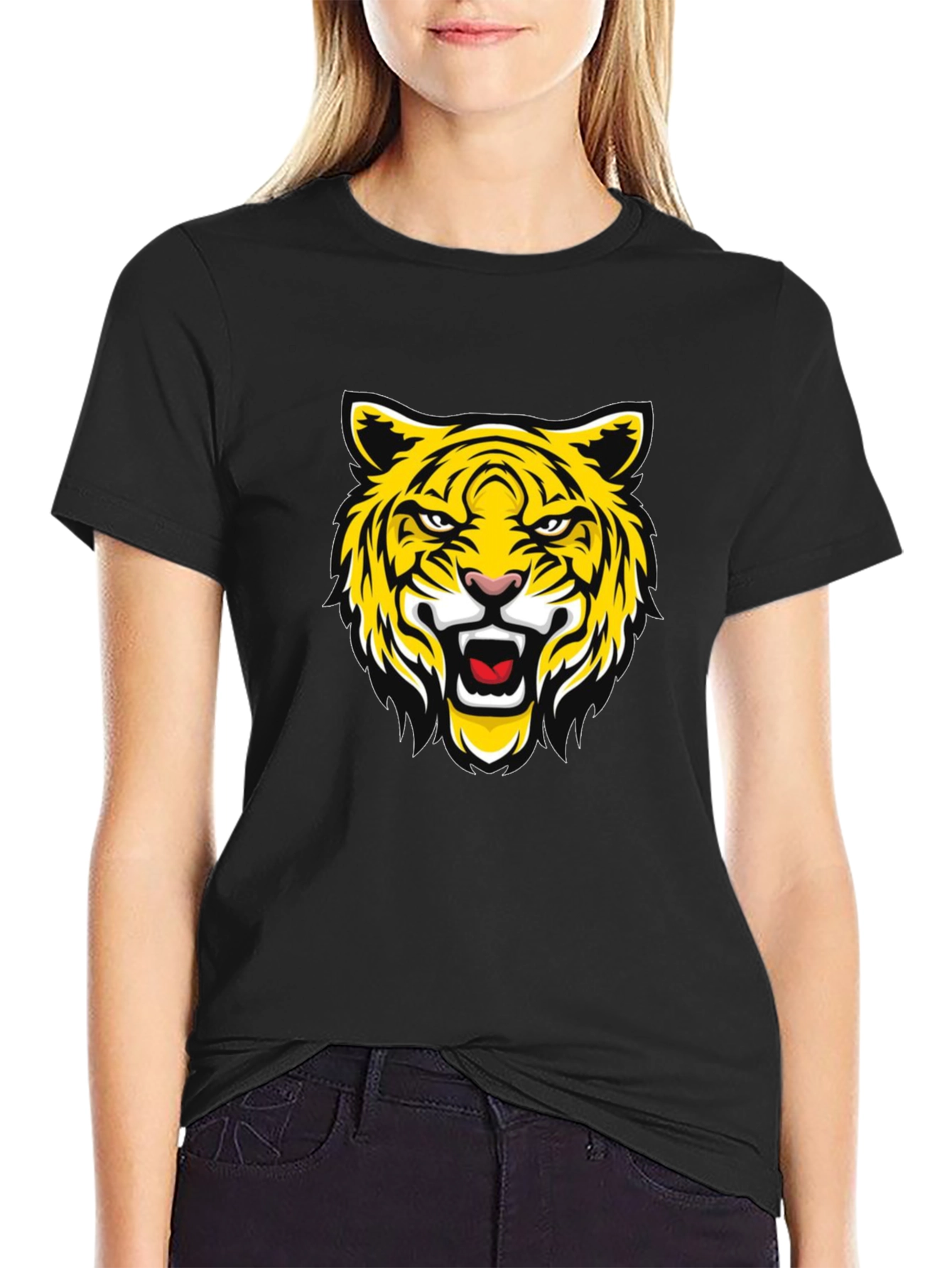 Black Tiger Graphic Tee