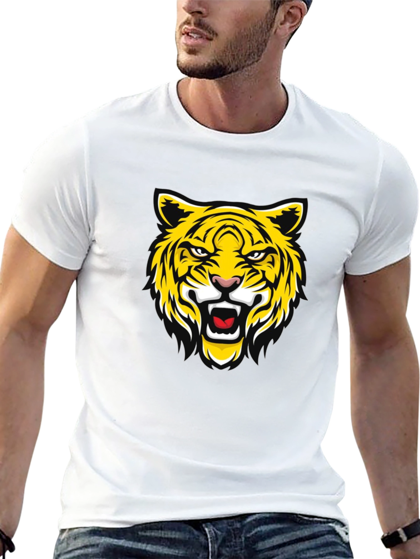 Black Tiger Graphic Tee