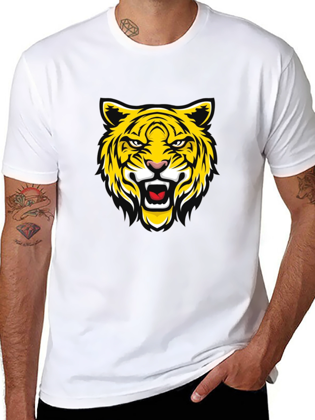 Black Tiger Graphic Tee