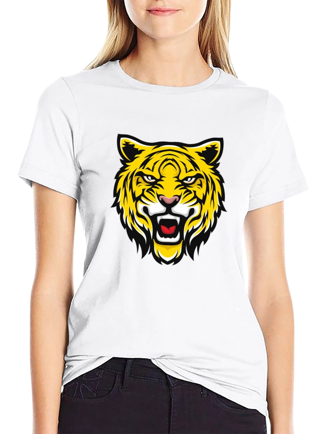 Black Tiger Graphic Tee