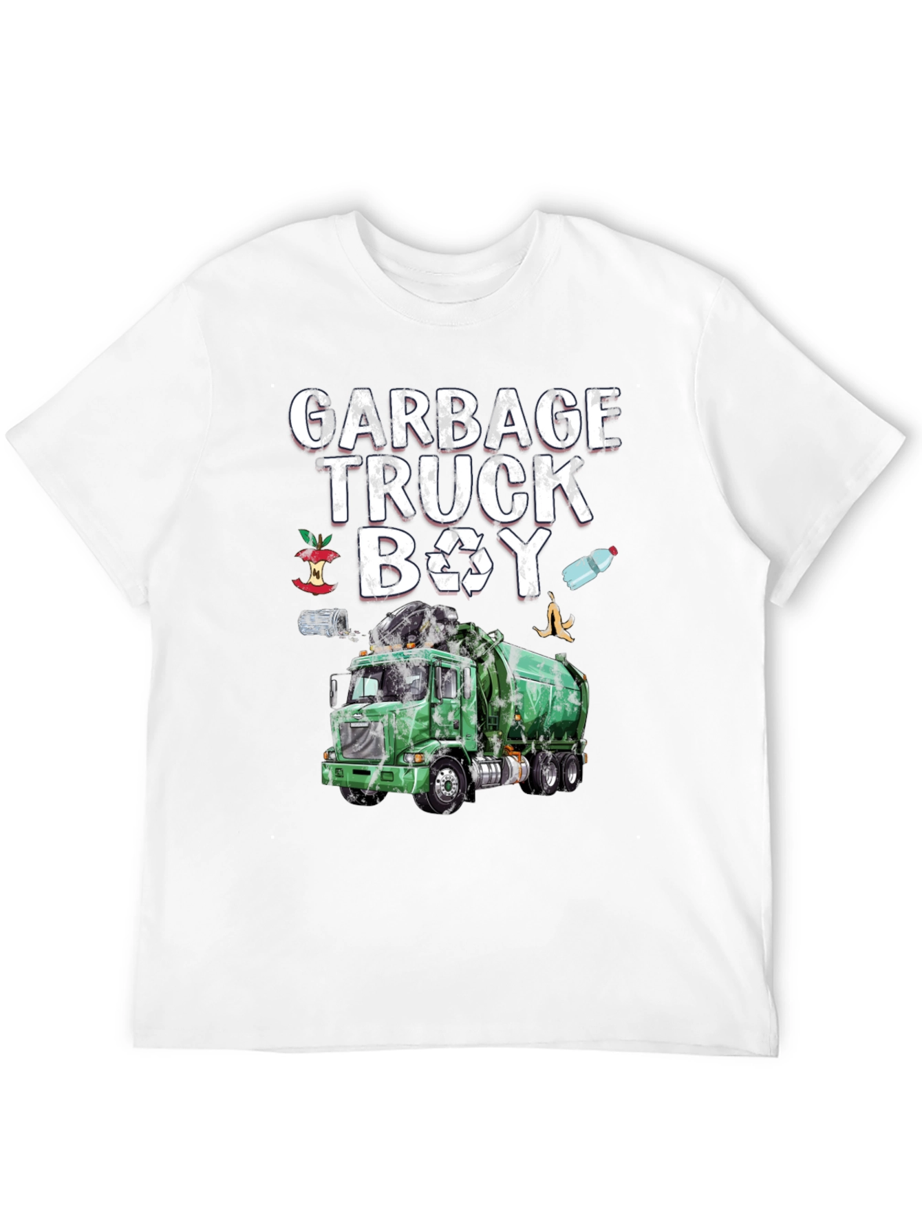Garbage Truck Boy T-Shirt - Recycle Fun!