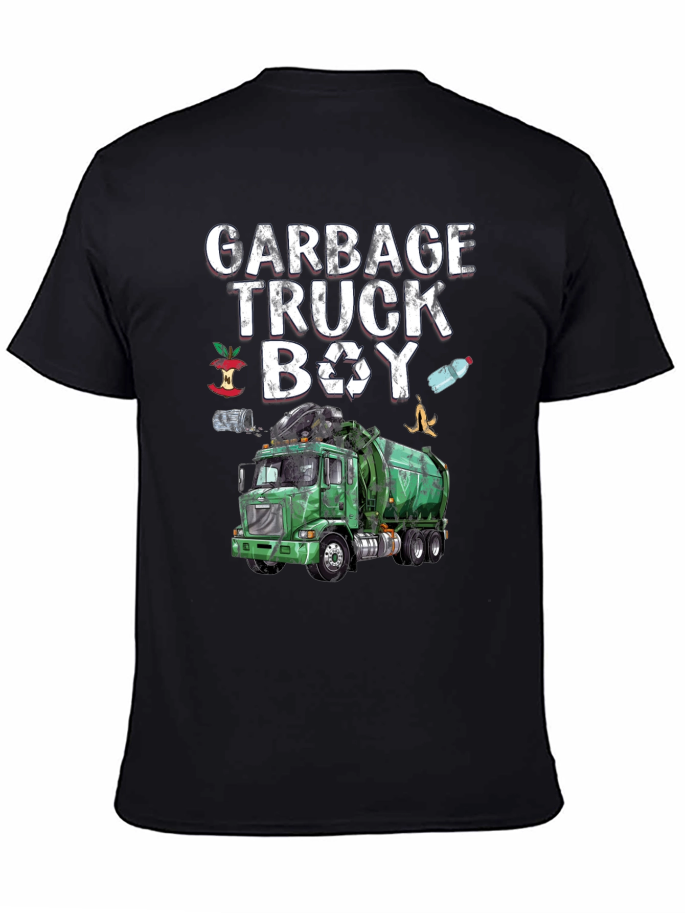 Garbage Truck Boy T-Shirt - Recycle Fun!