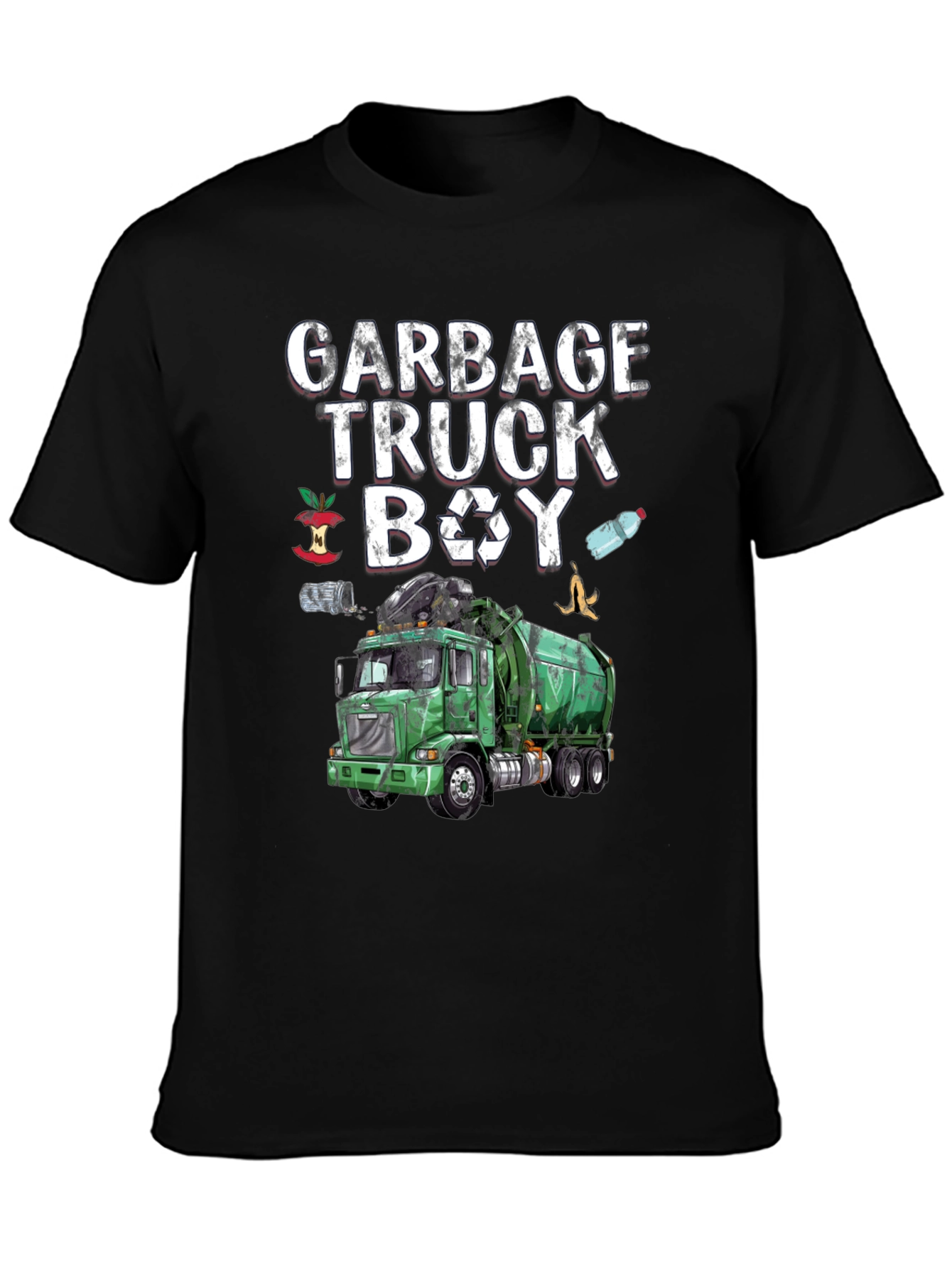 Garbage Truck Boy T-Shirt - Recycle Fun!