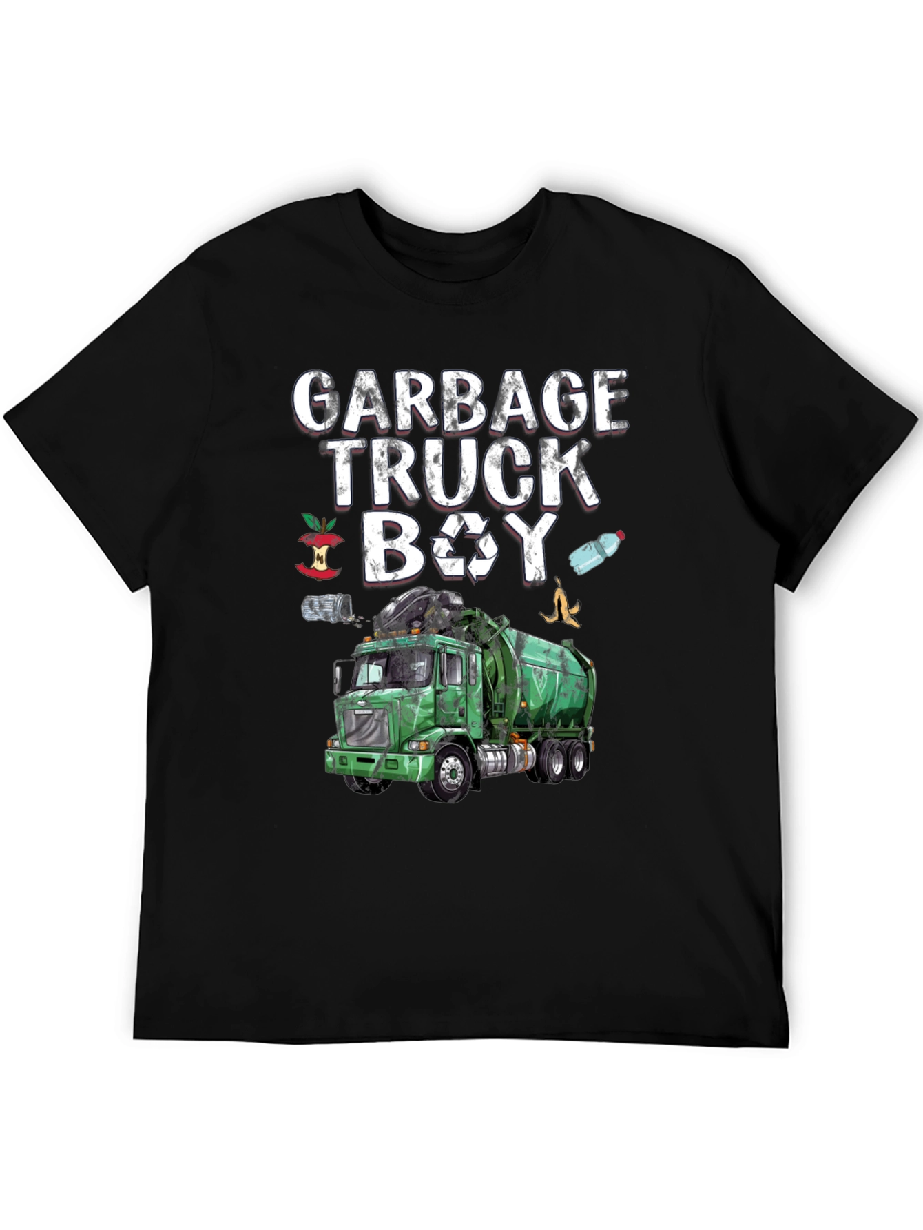 Garbage Truck Boy T-Shirt - Recycle Fun!