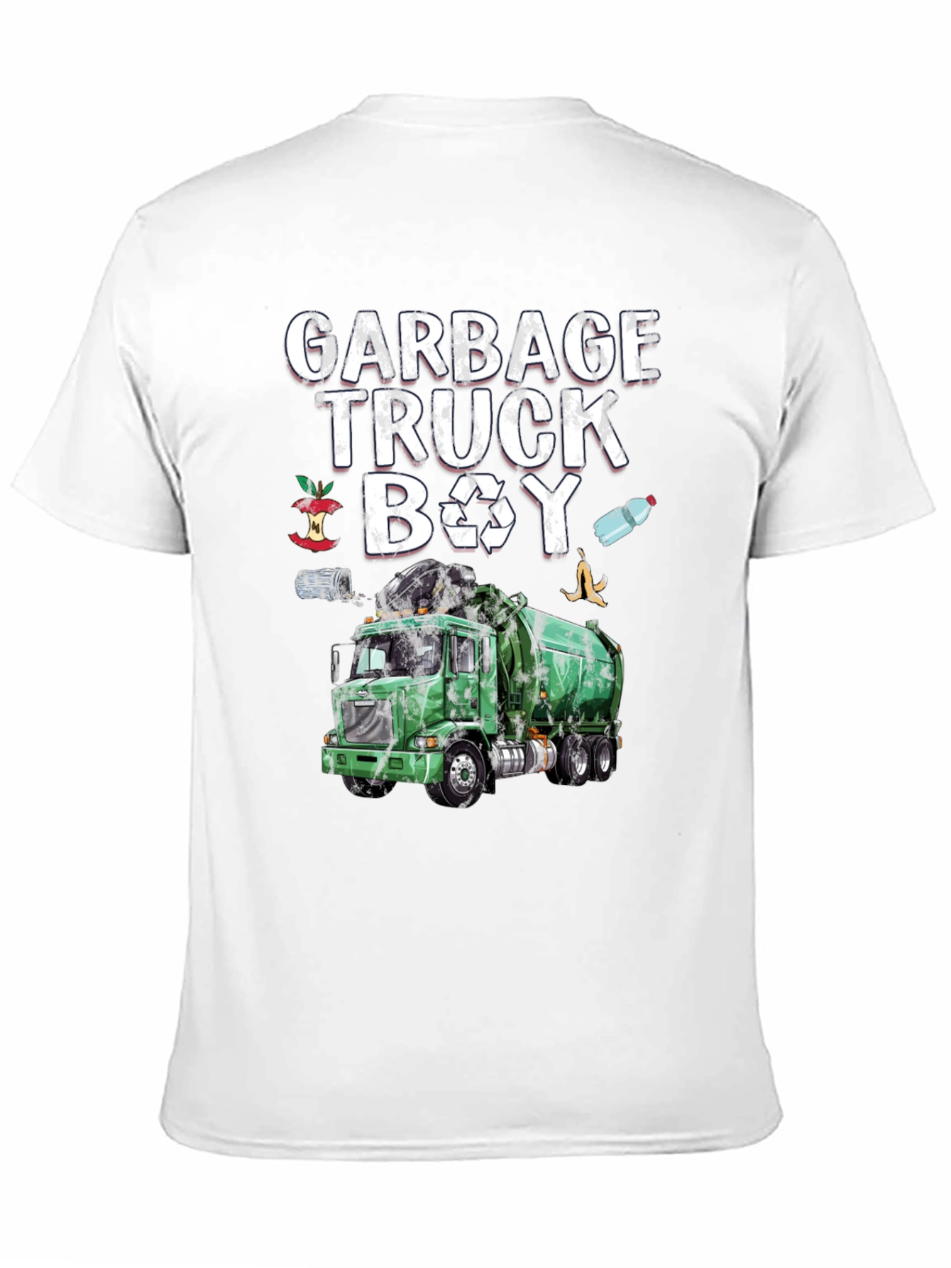 Garbage Truck Boy T-Shirt - Recycle Fun!