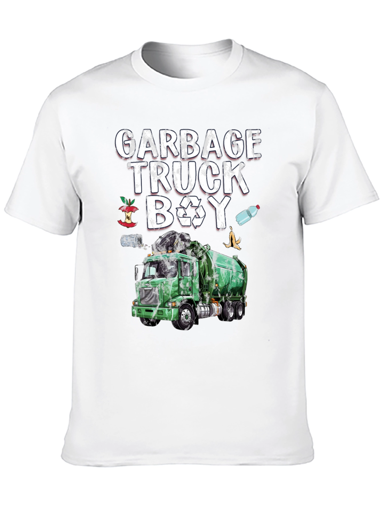 Garbage Truck Boy T-Shirt - Recycle Fun!
