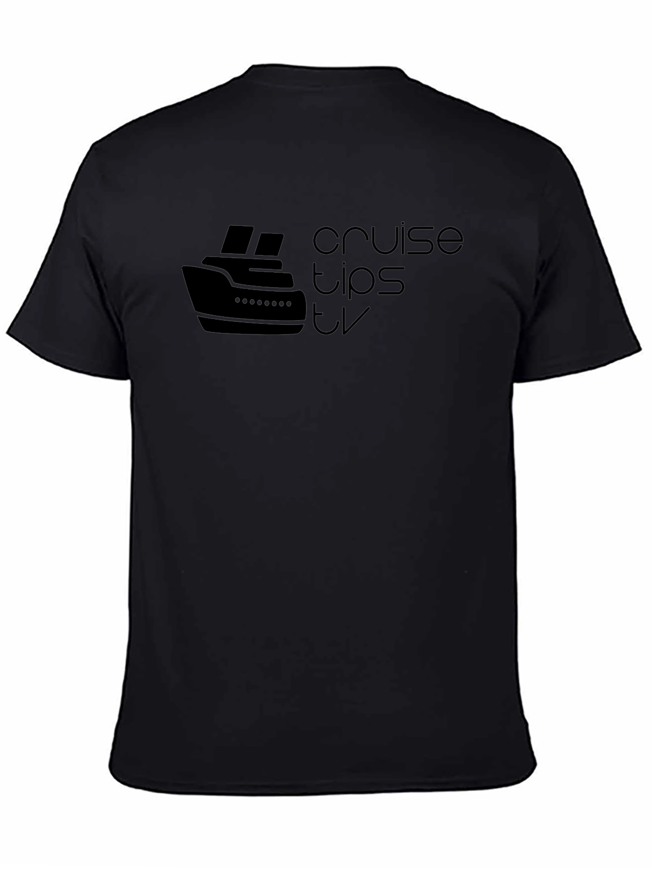 Cruise Tips TV Black T-Shirt