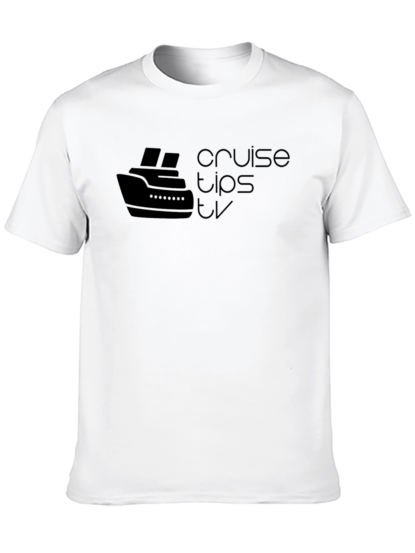 Cruise Tips TV Black T-Shirt