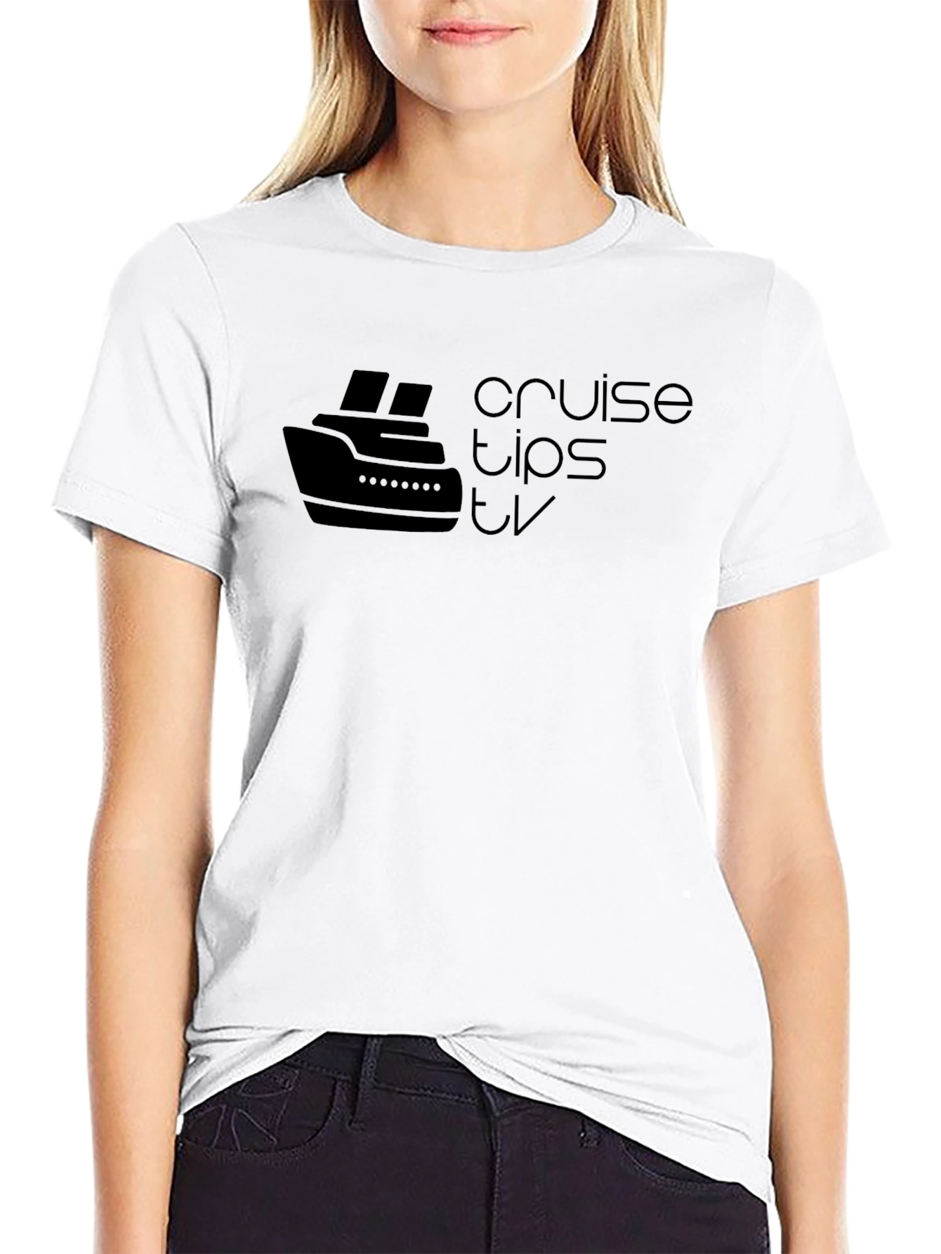 Cruise Tips TV Black T-Shirt