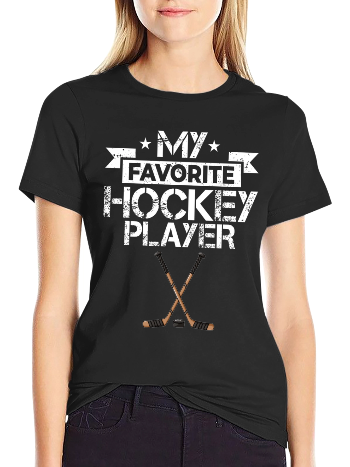 My Favorite Hockey Player T-Shirt