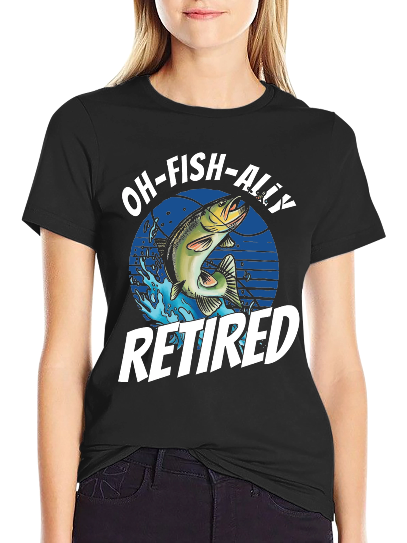 Oh-Fish-Ally Retired Graphic T-Shirt