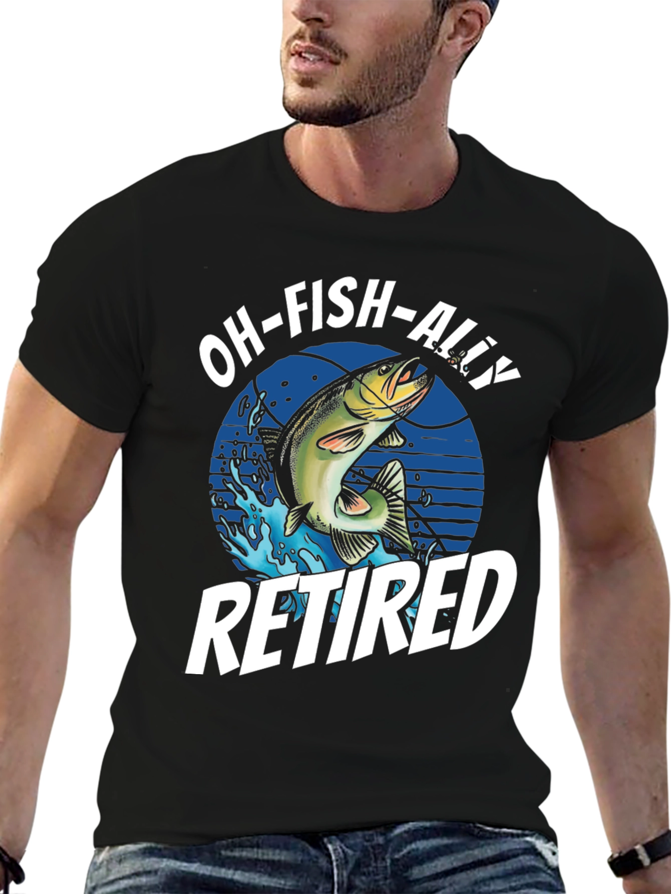 Oh-Fish-Ally Retired Graphic T-Shirt