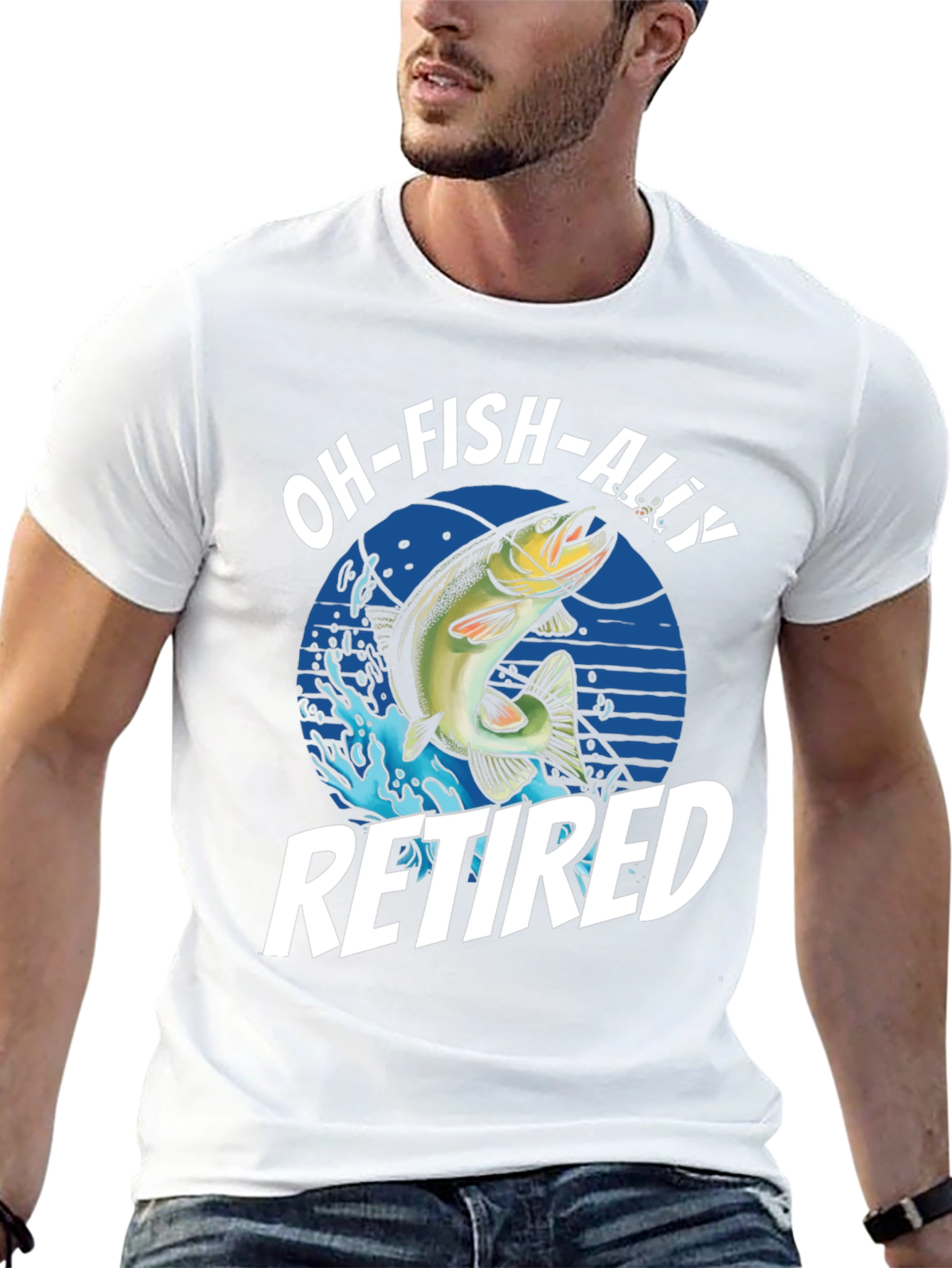 Oh-Fish-Ally Retired Graphic T-Shirt