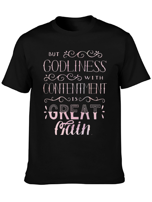 Godliness With Contentment T-Shirt