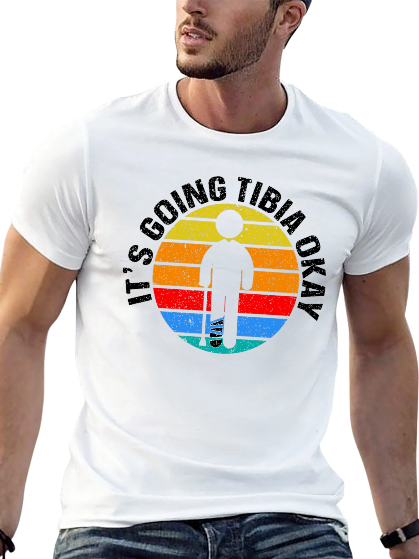 Its Going Tibia Okay T-Shirt Funny Bone Graphic Tee