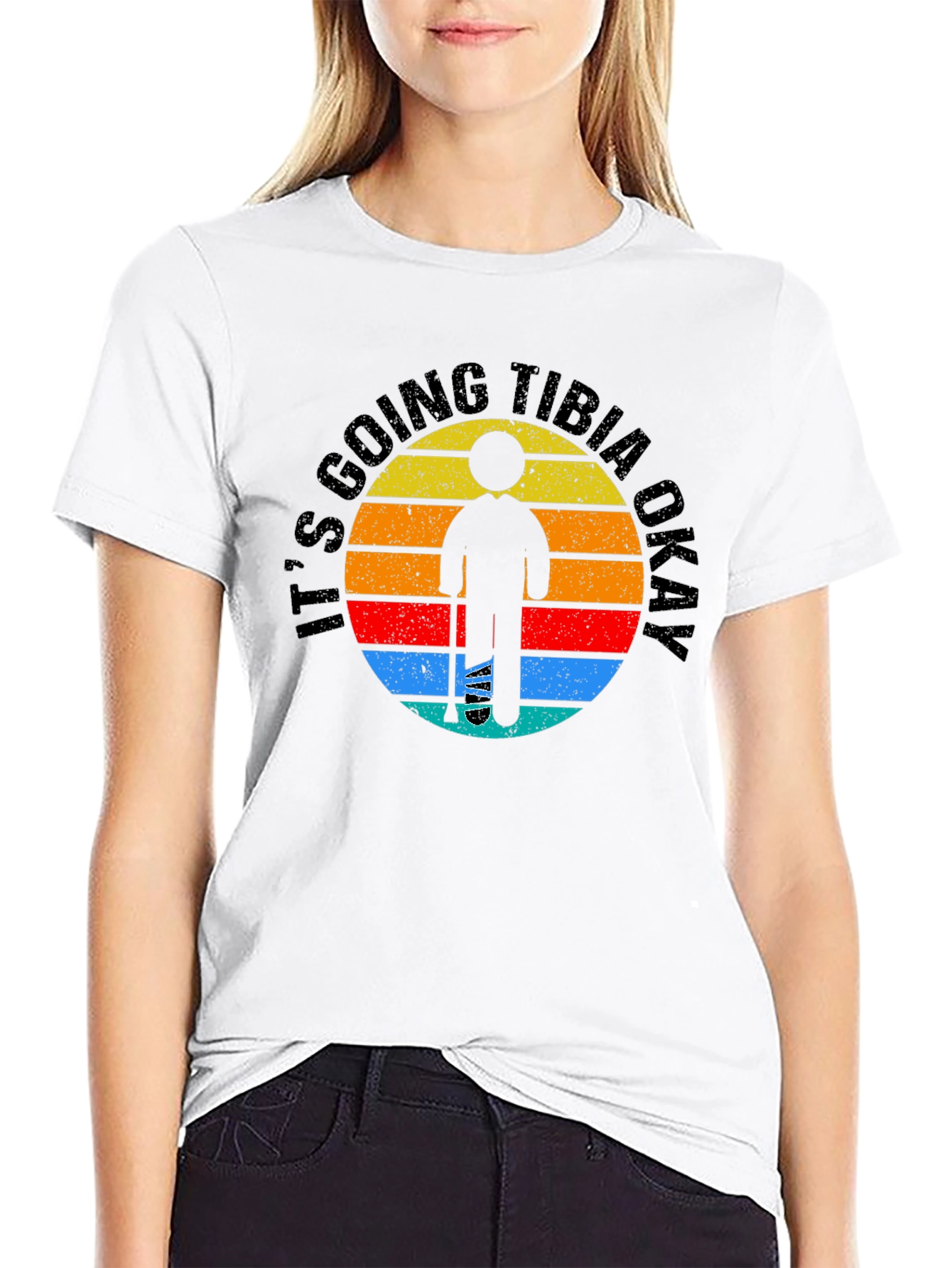 Its Going Tibia Okay T-Shirt Funny Bone Graphic Tee