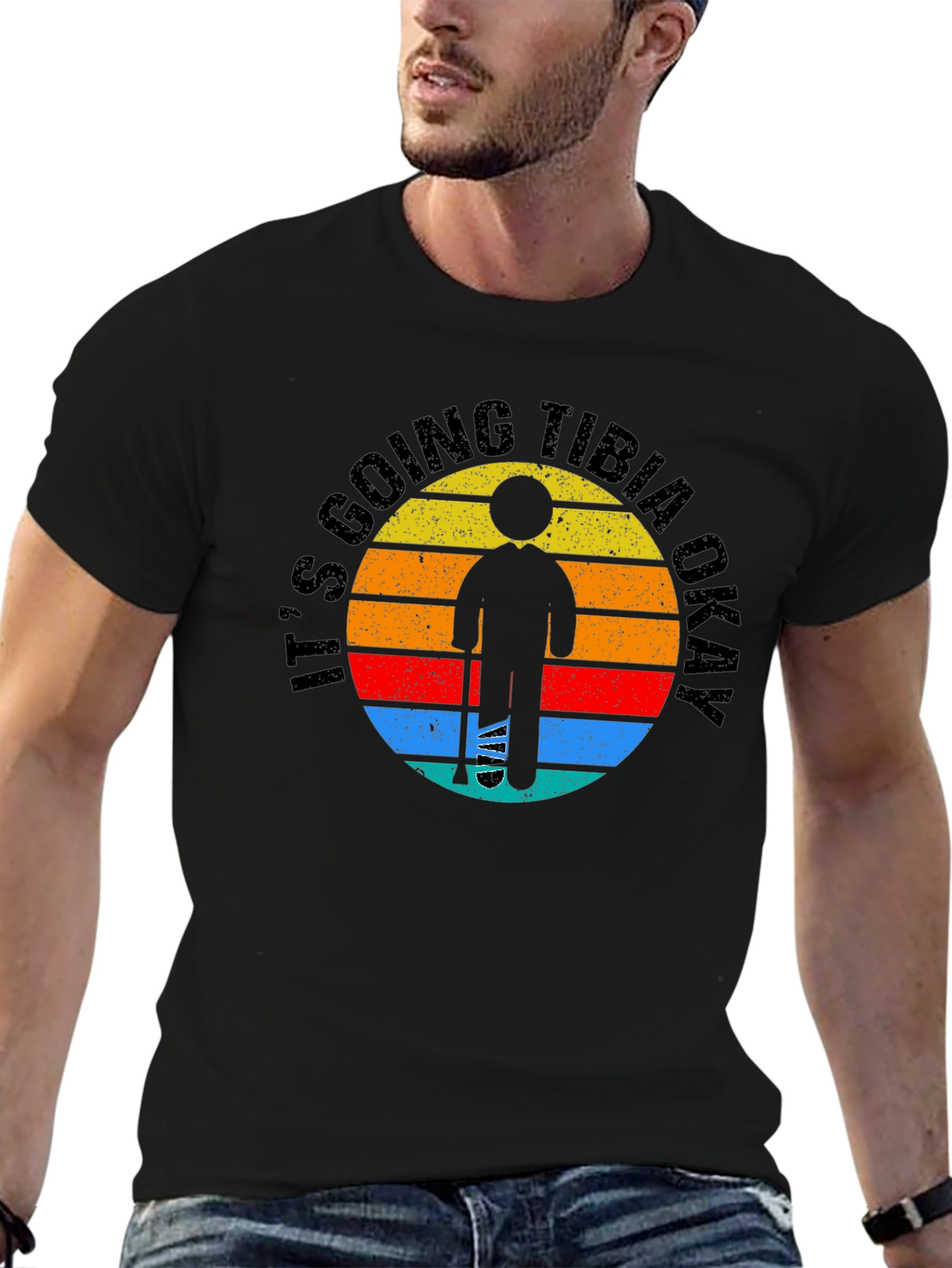 Its Going Tibia Okay T-Shirt Funny Bone Graphic Tee