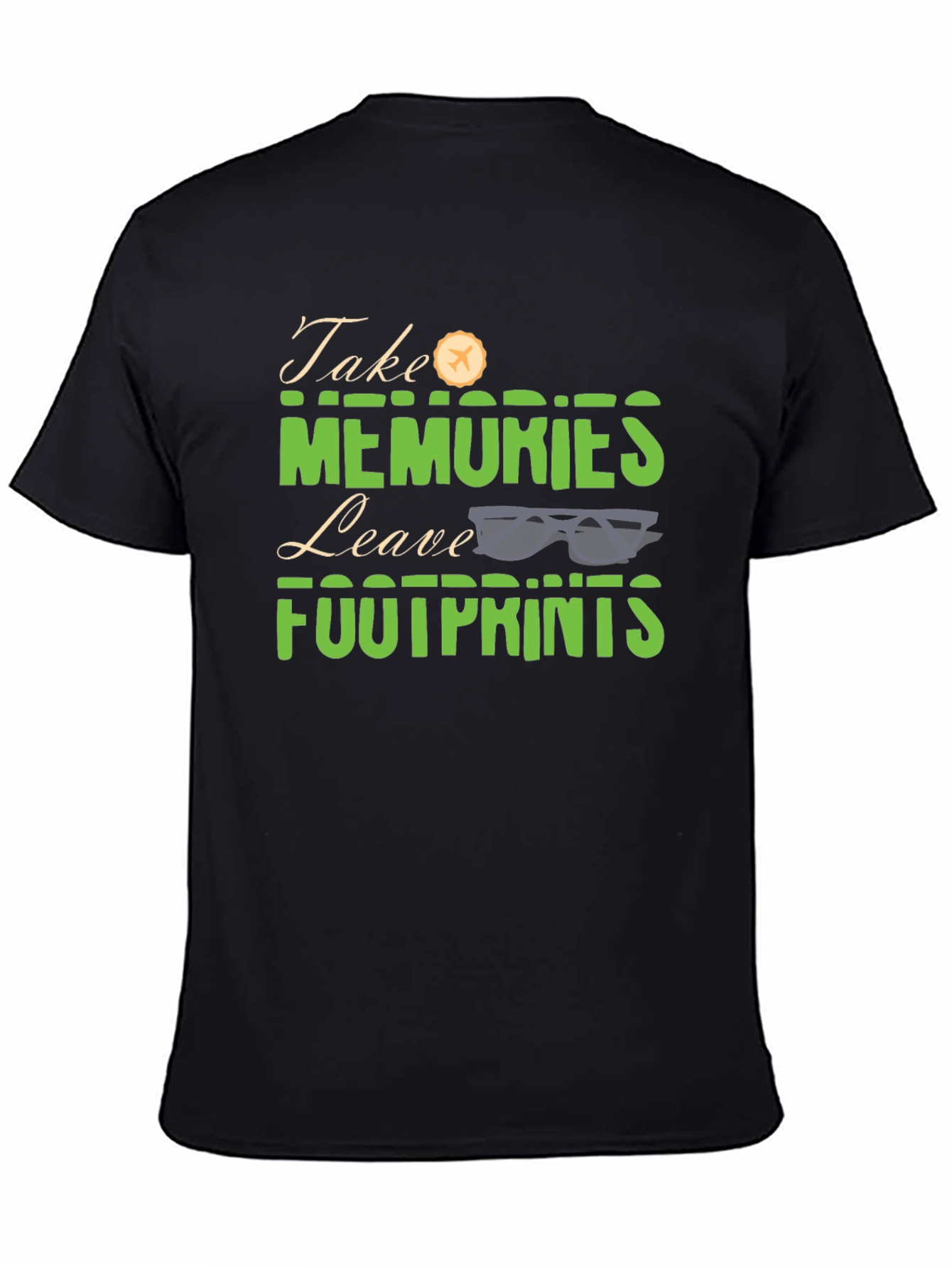 Take Memories Leave Footprints Graphic Tee