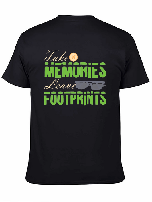 Take Memories Leave Footprints Graphic Tee