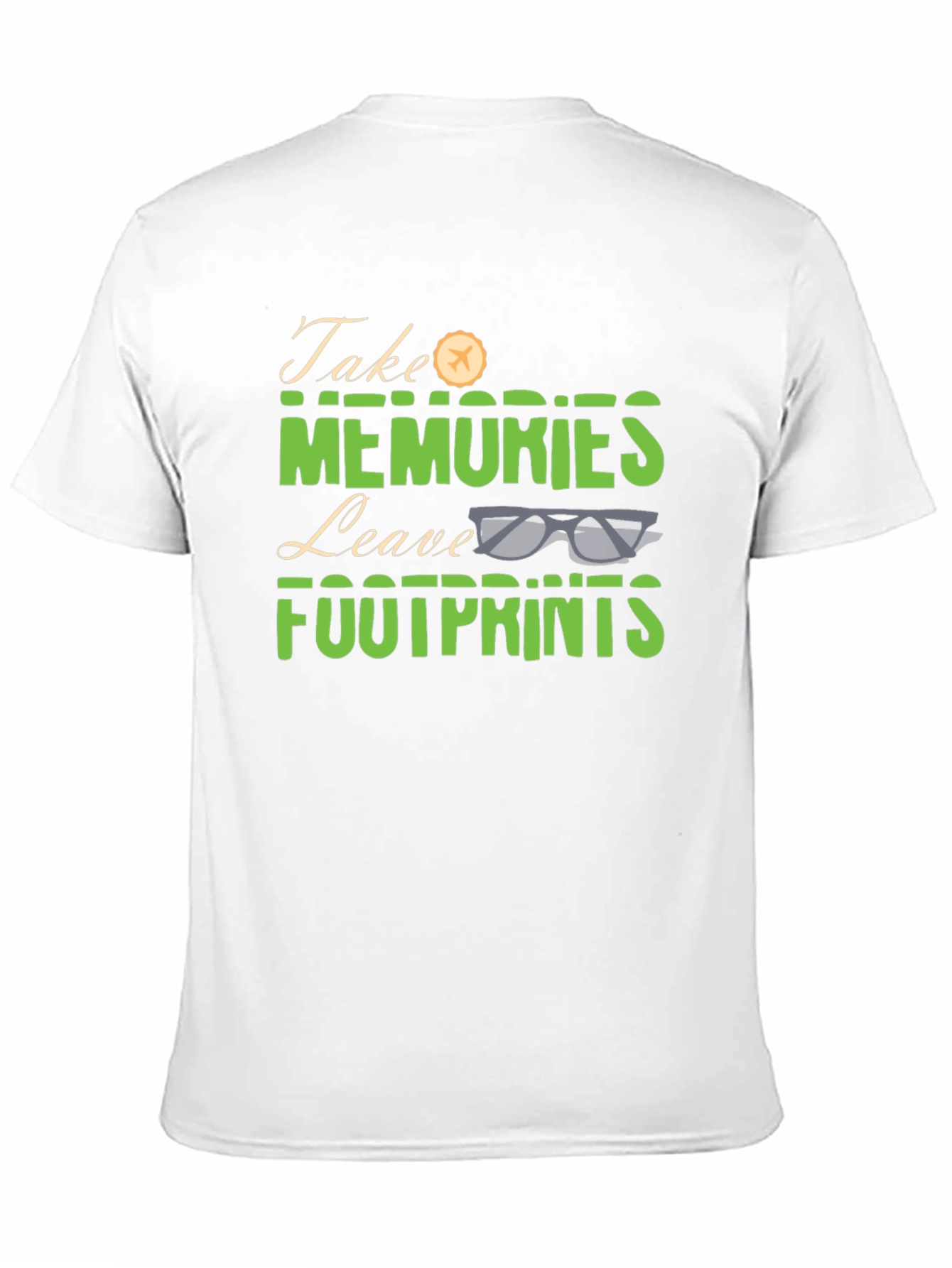 Take Memories Leave Footprints Graphic Tee