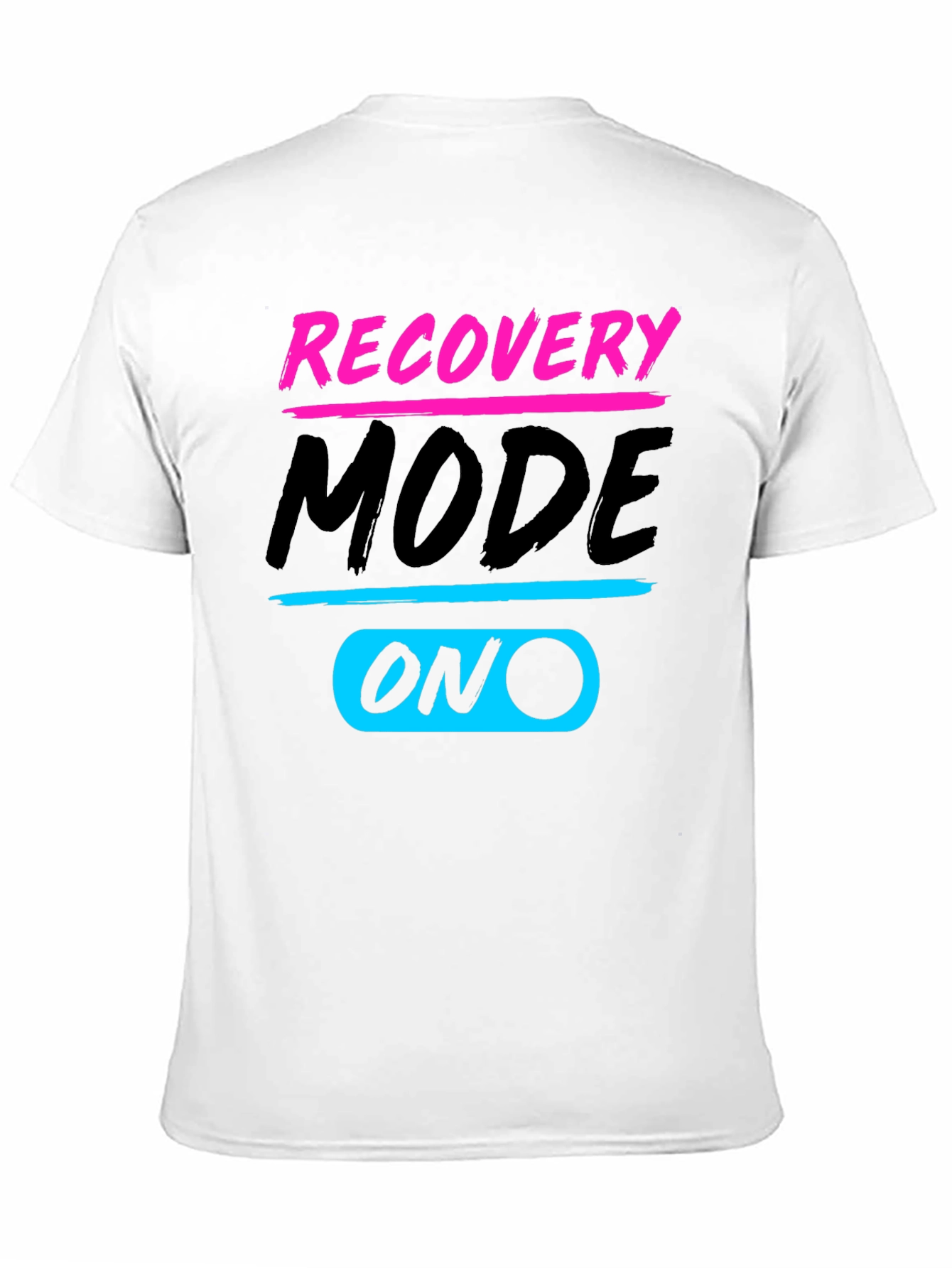 Recovery Mode ON Black T-Shirt