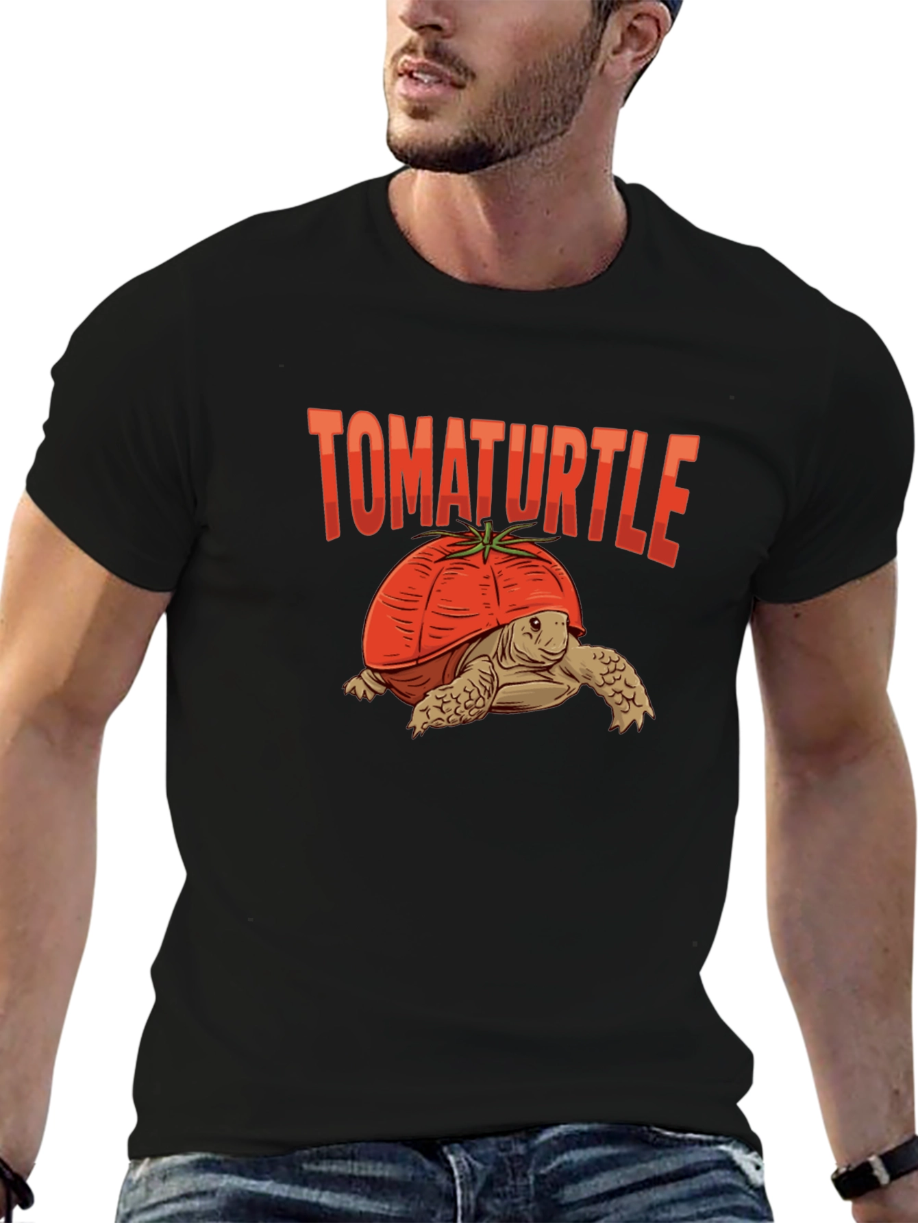 Tomaturtle T-Shirt - Funny Turtle Tomato Design