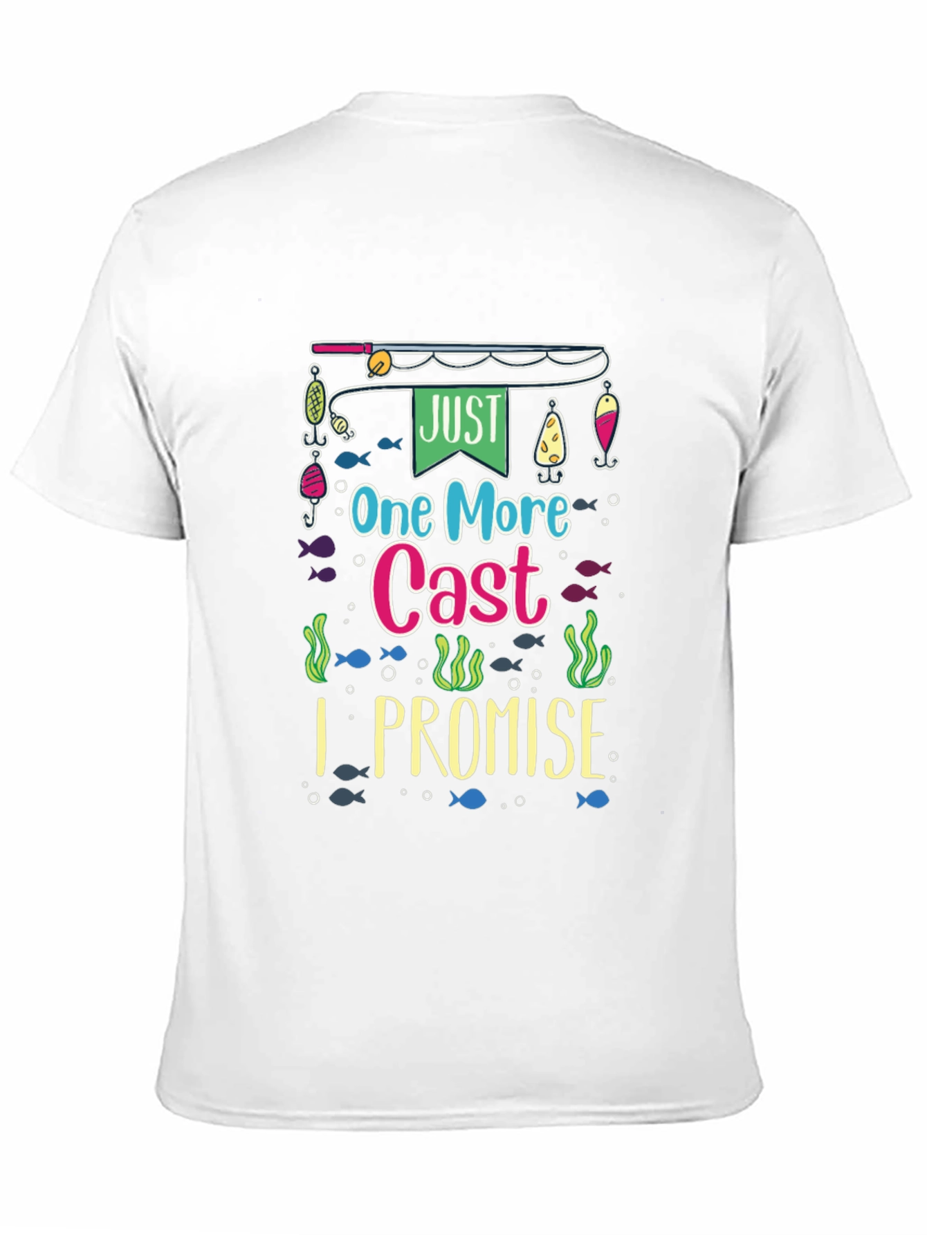 Just One More Cast T-Shirt Funny Fishing Tee