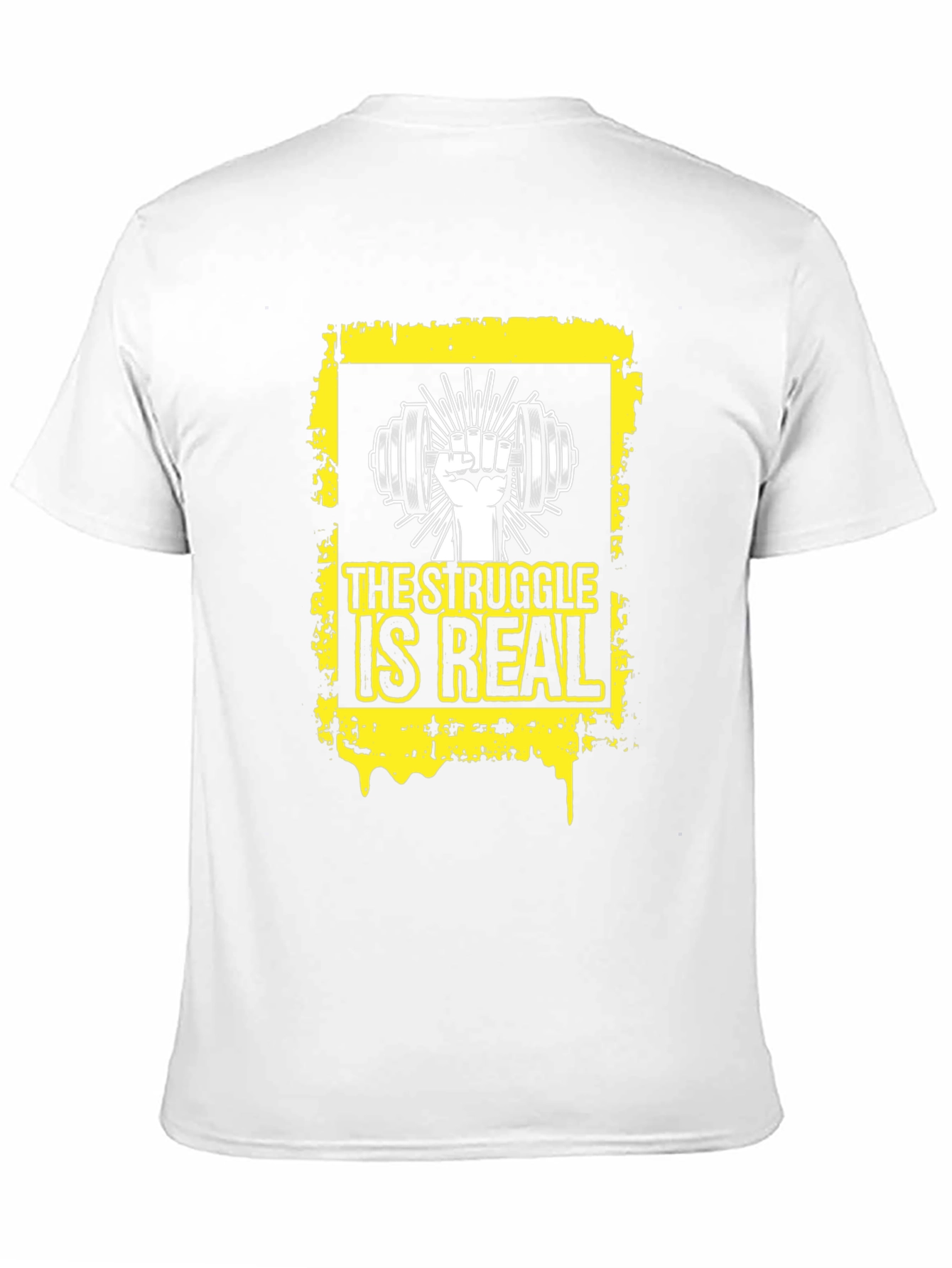 Struggle Is Real Workout Graphic T-Shirt