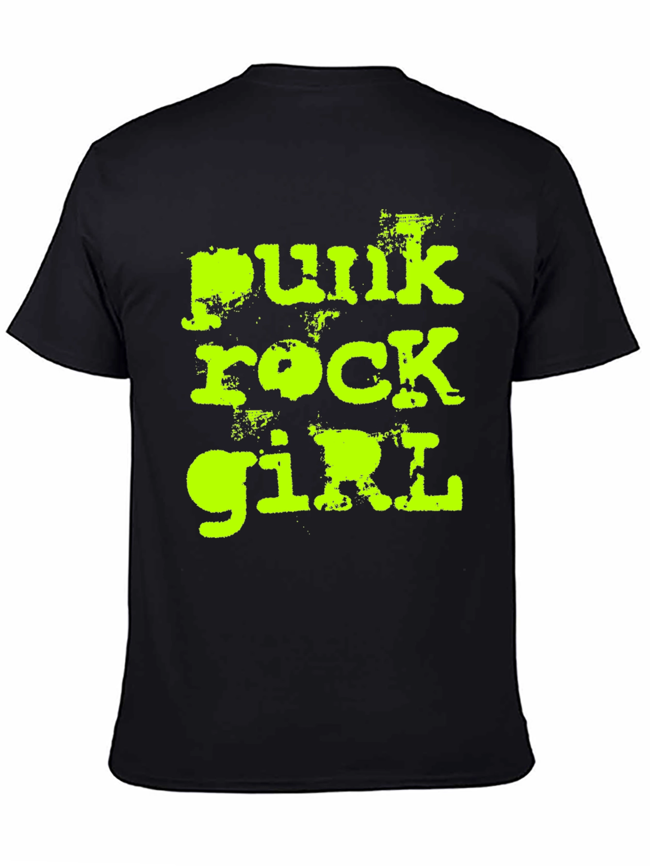 Punk Rock Girl Tee - Stylish Edgy Design