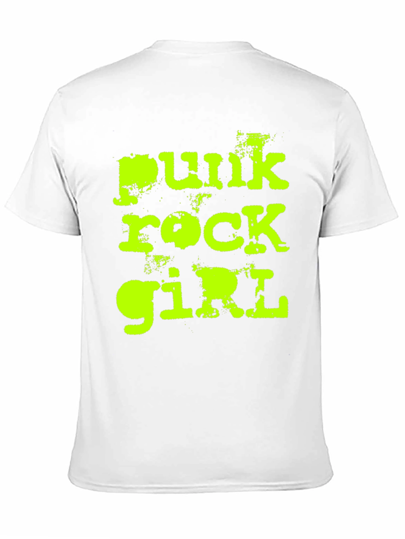 Punk Rock Girl Tee - Stylish Edgy Design