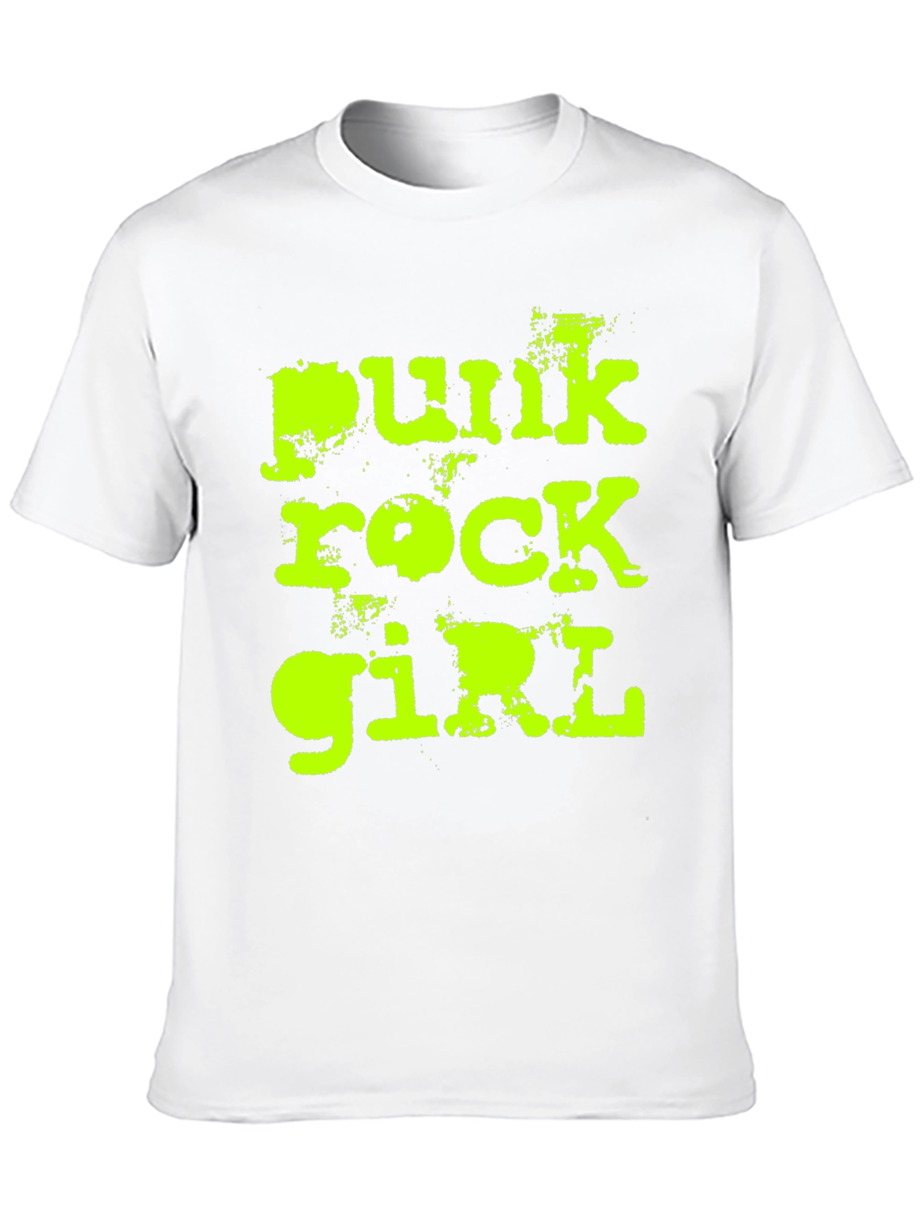 Punk Rock Girl Tee - Stylish Edgy Design