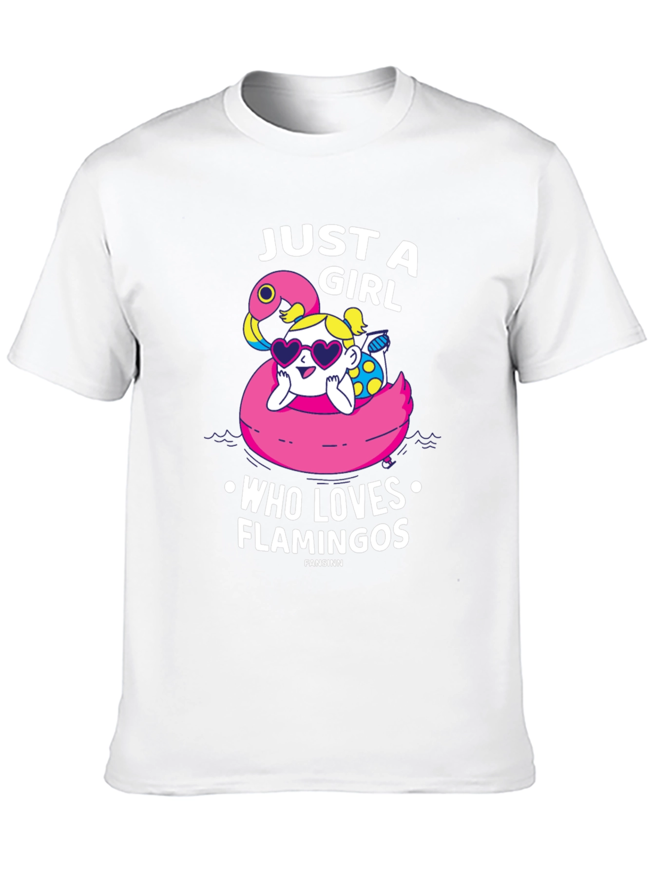 Just A Girl Who Loves Flamingos T-Shirt