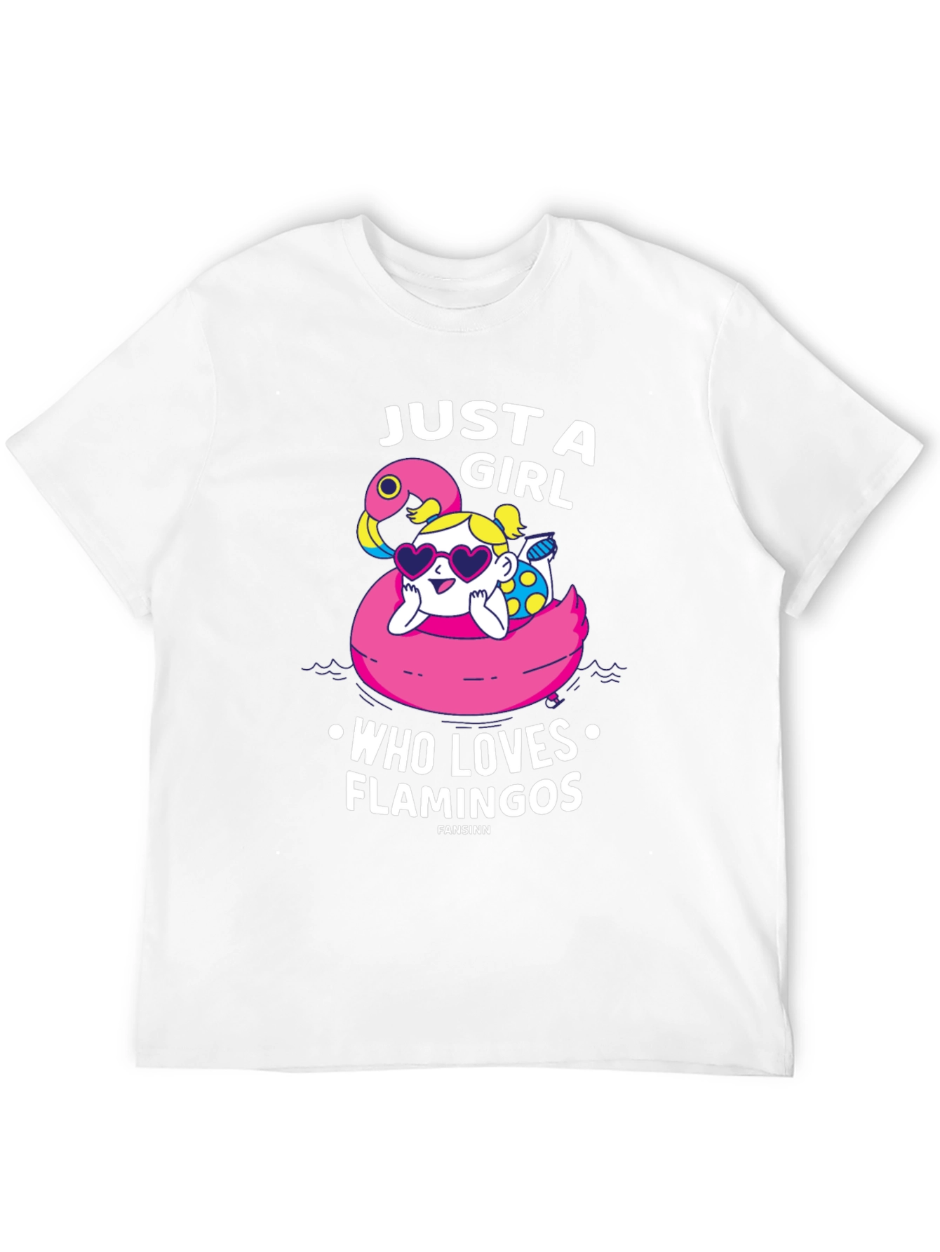 Just A Girl Who Loves Flamingos T-Shirt