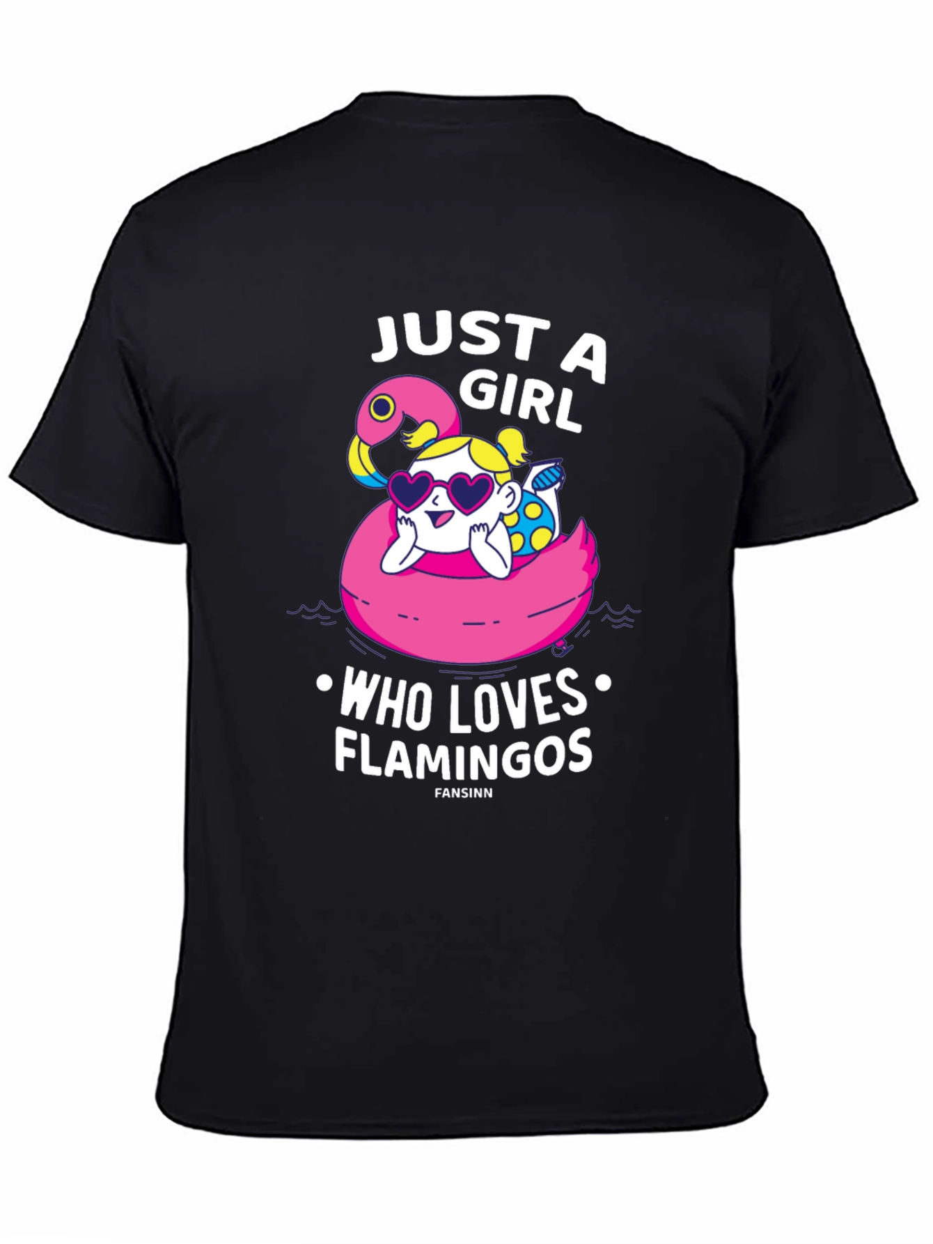 Just A Girl Who Loves Flamingos T-Shirt
