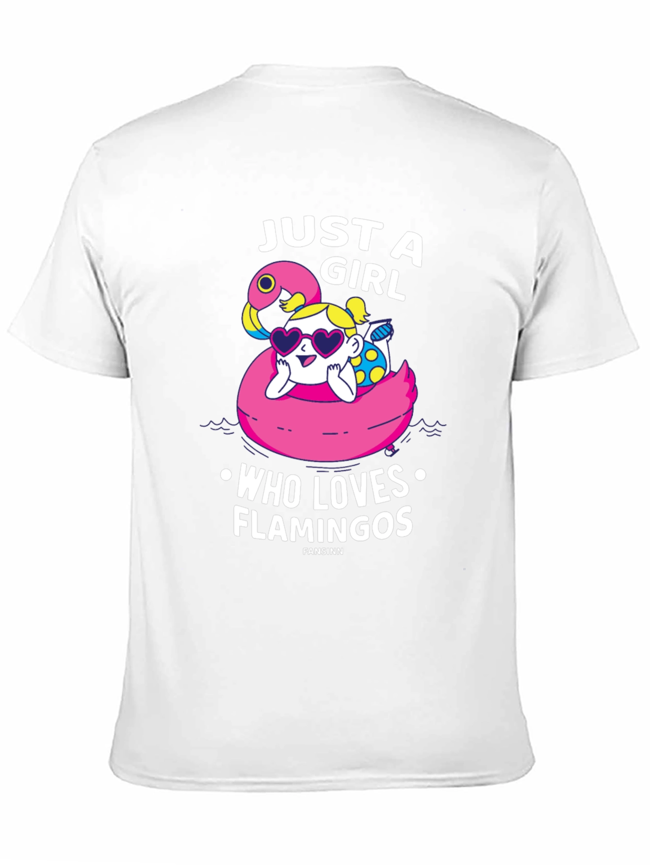 Just A Girl Who Loves Flamingos T-Shirt