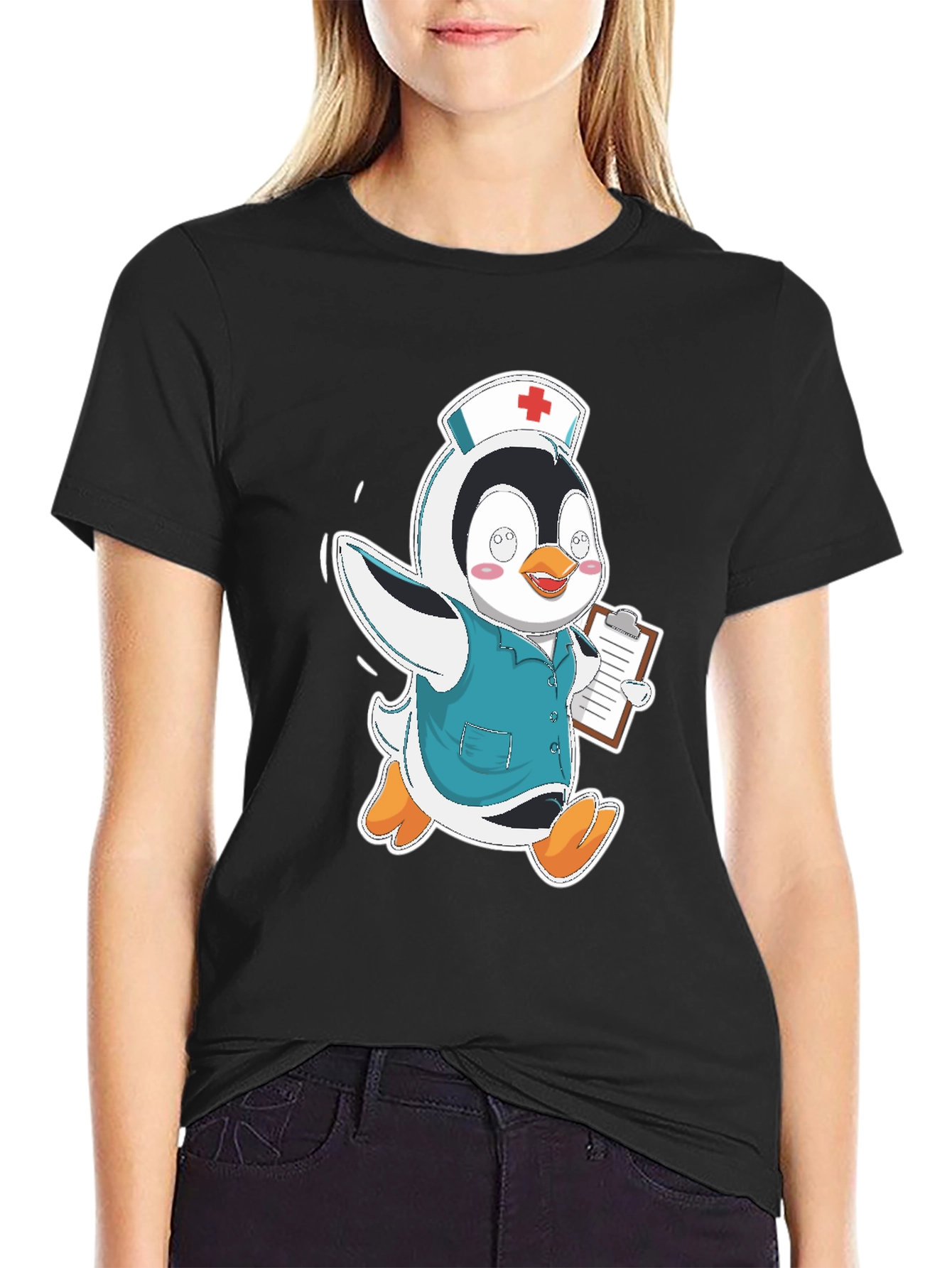 Nurse Penguin T-Shirt
