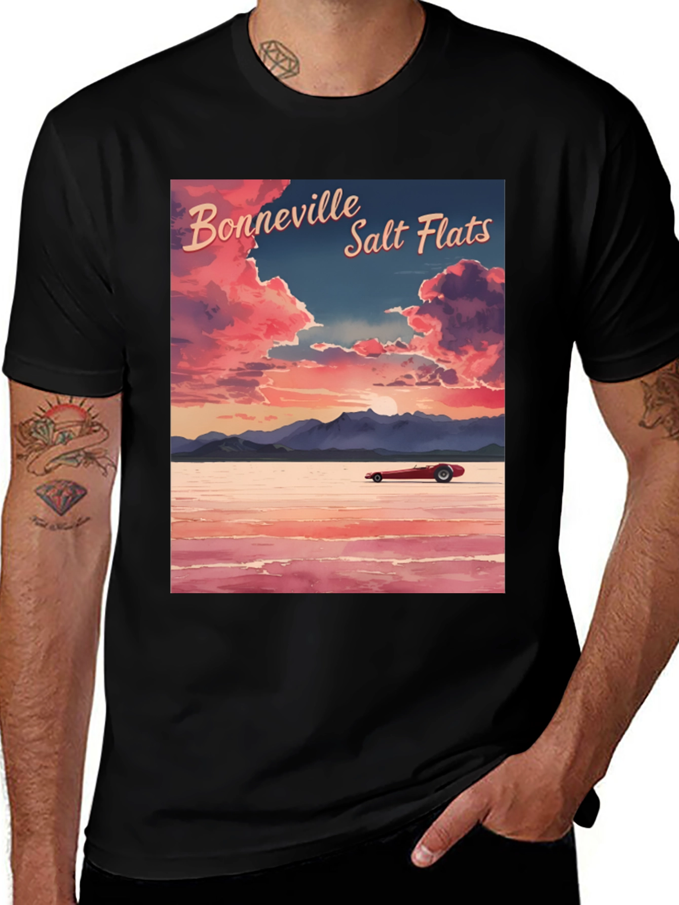 Bonneville Salt Flats Graphic Tee