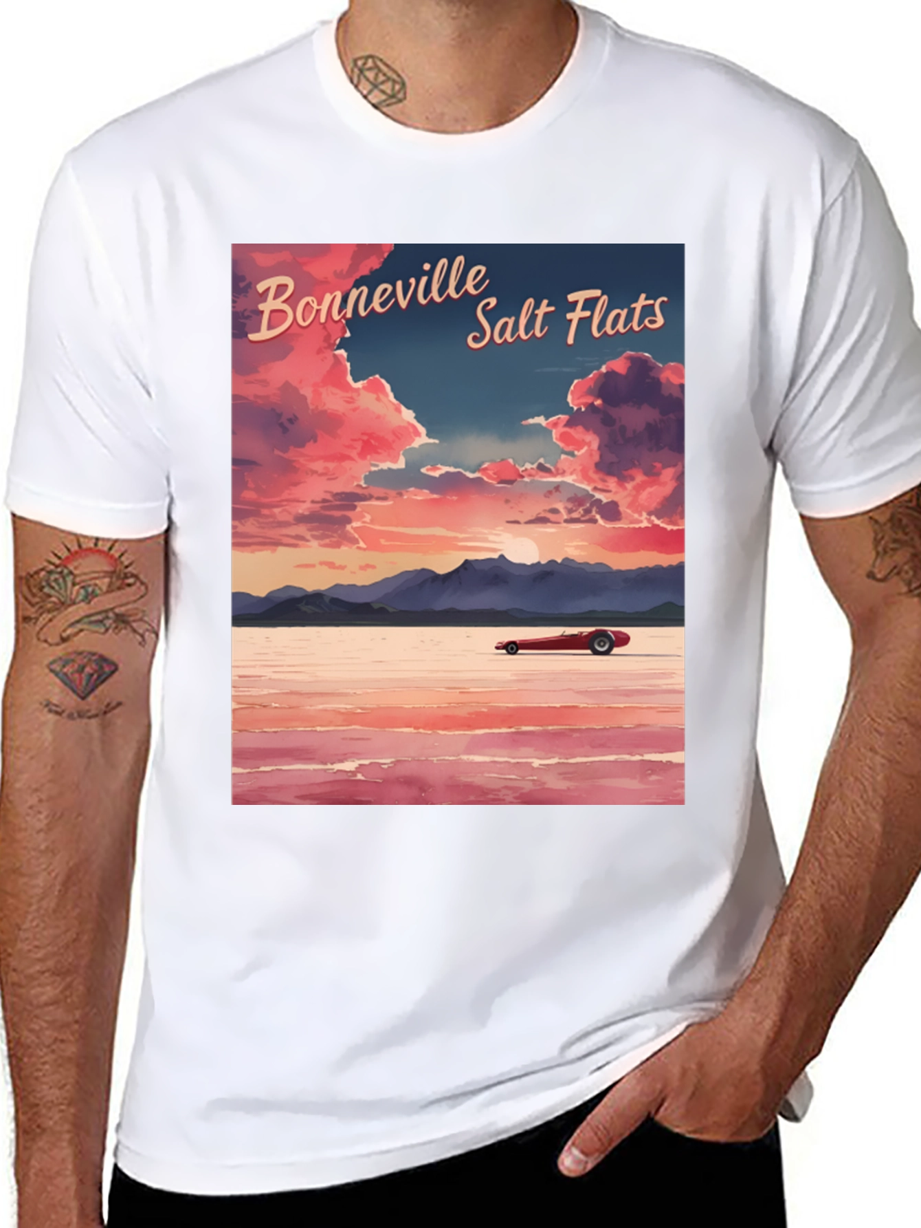 Bonneville Salt Flats Graphic Tee