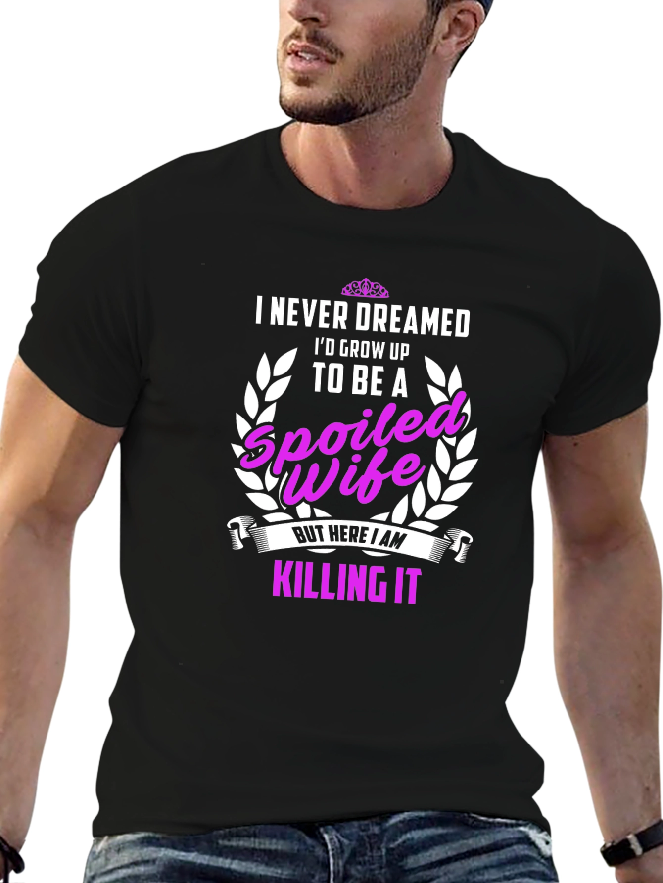 Spoiled Wife Graphic Tee - Killing It T-Shirt