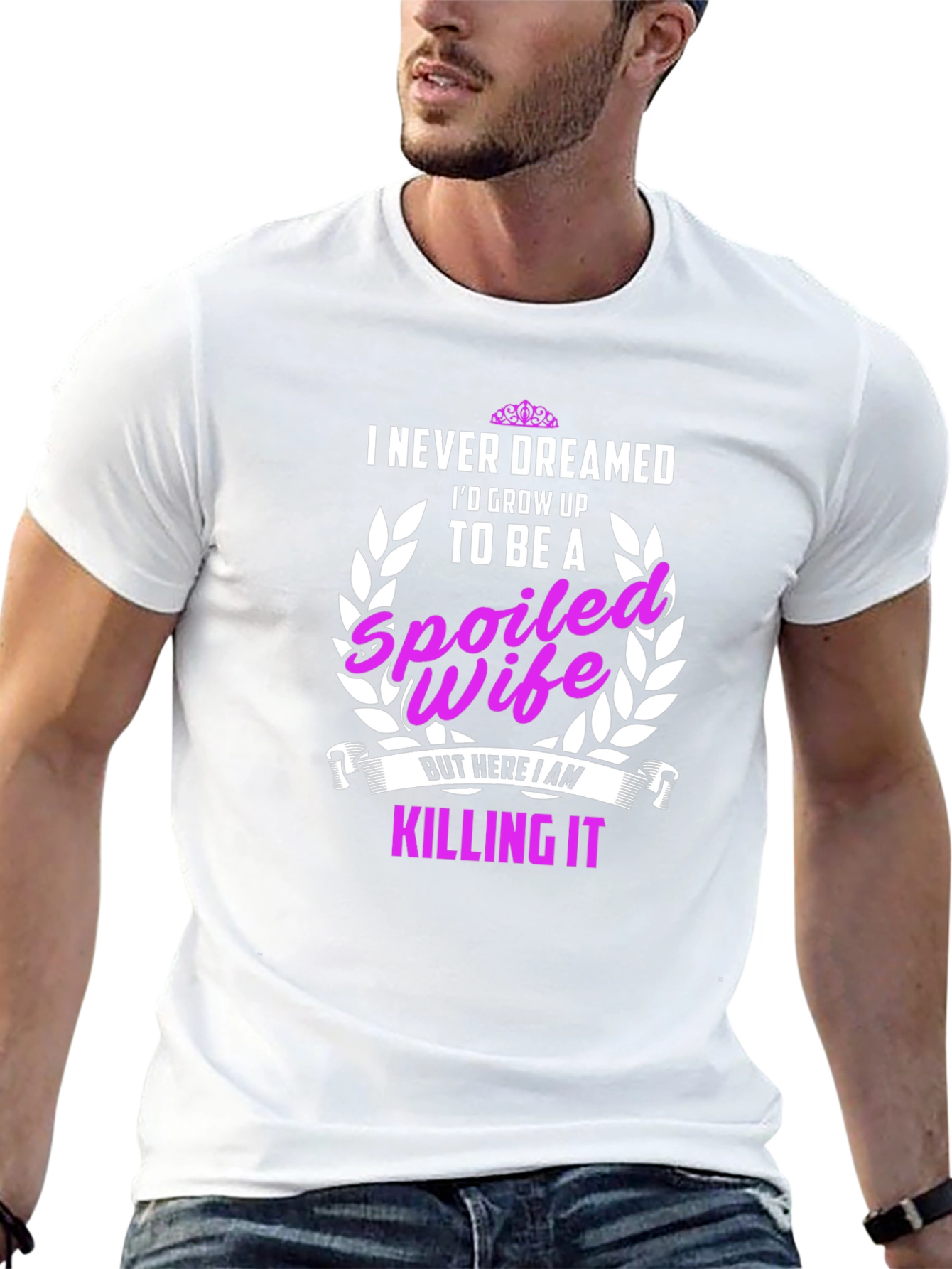 Spoiled Wife Graphic Tee - Killing It T-Shirt