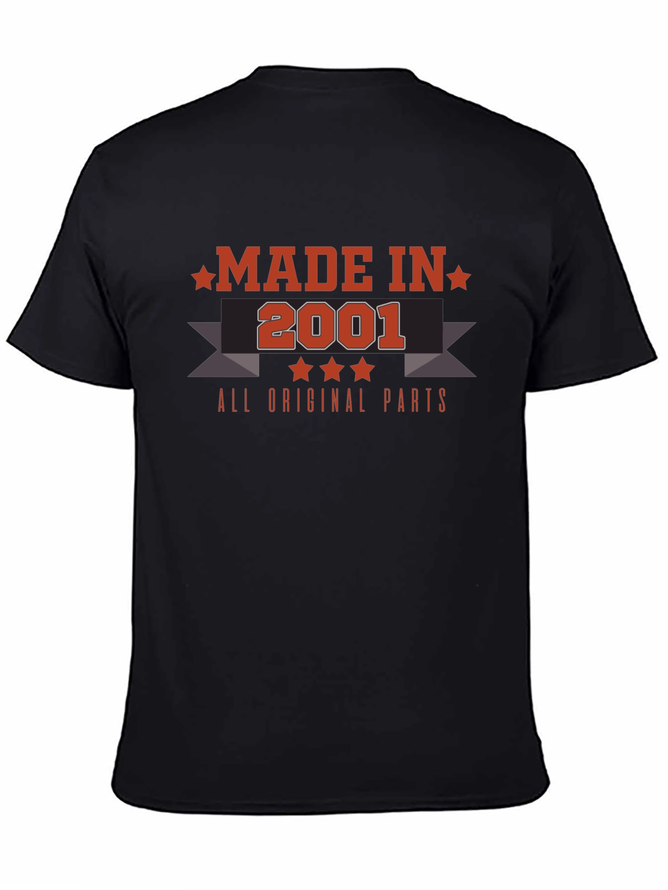 Made in 2001 T-Shirt - All Original Parts