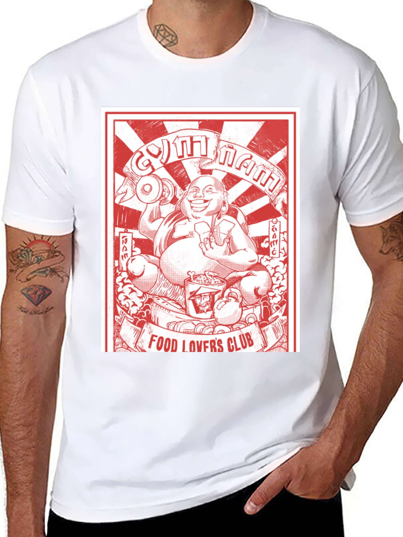 Gym Nam Food Lovers Club T-Shirt