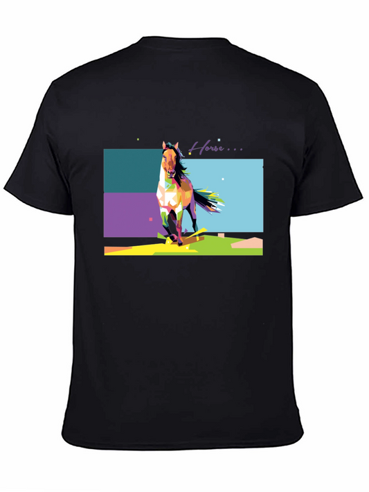 Horse Graphic Tee - Stylish Unisex Shirt