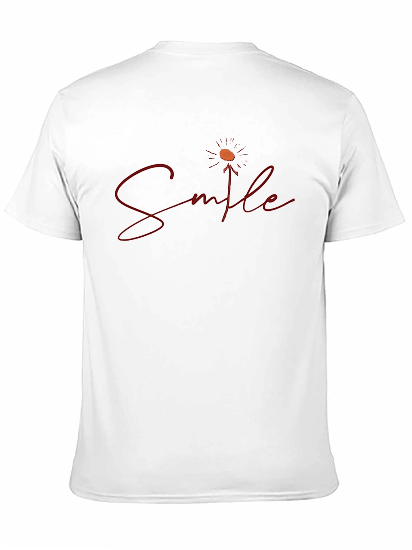Smile Graphic Tee - Soft Black T-Shirt