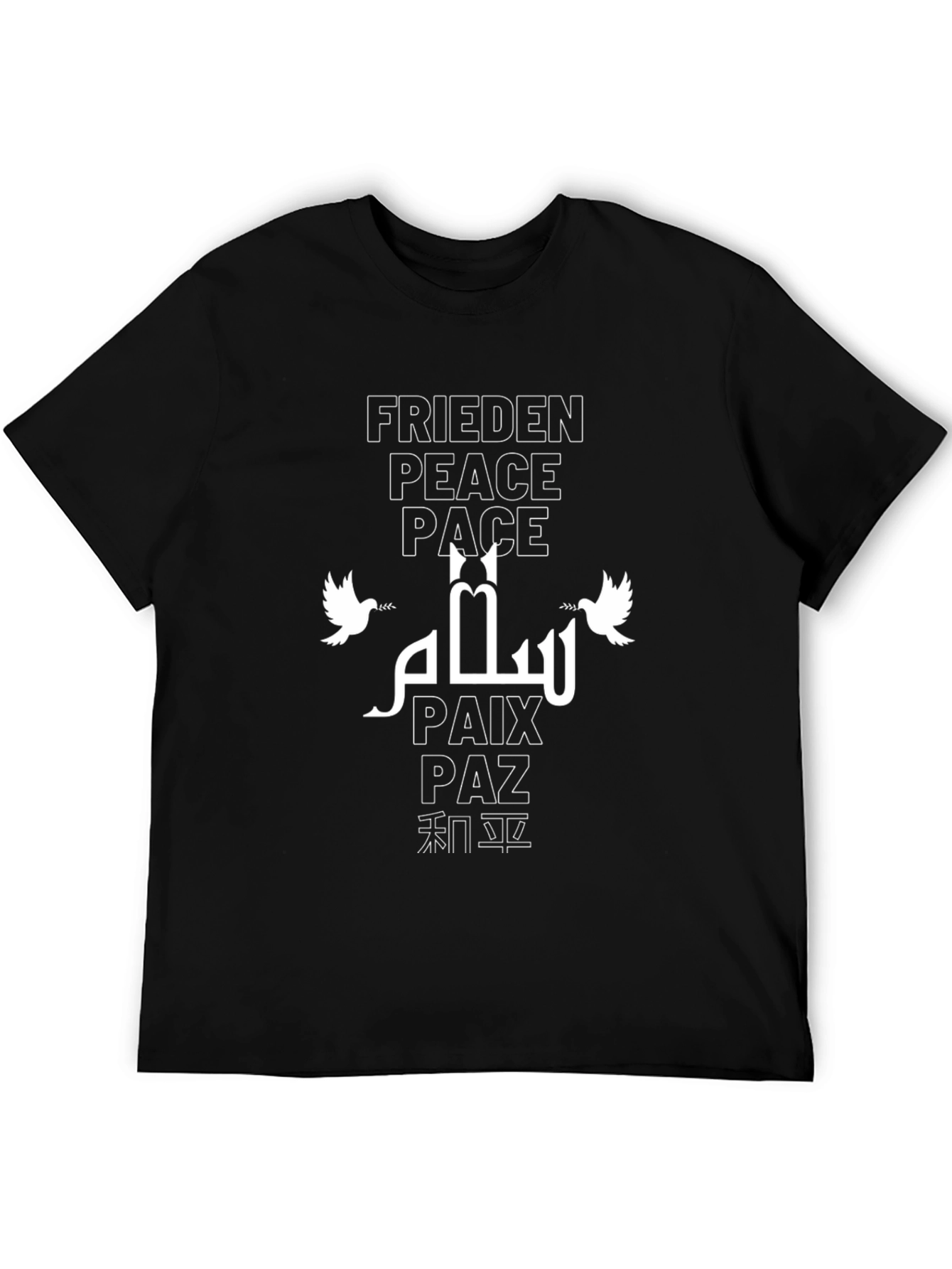 Peace Dove Graphic T-Shirt - Frieden Paix Paz