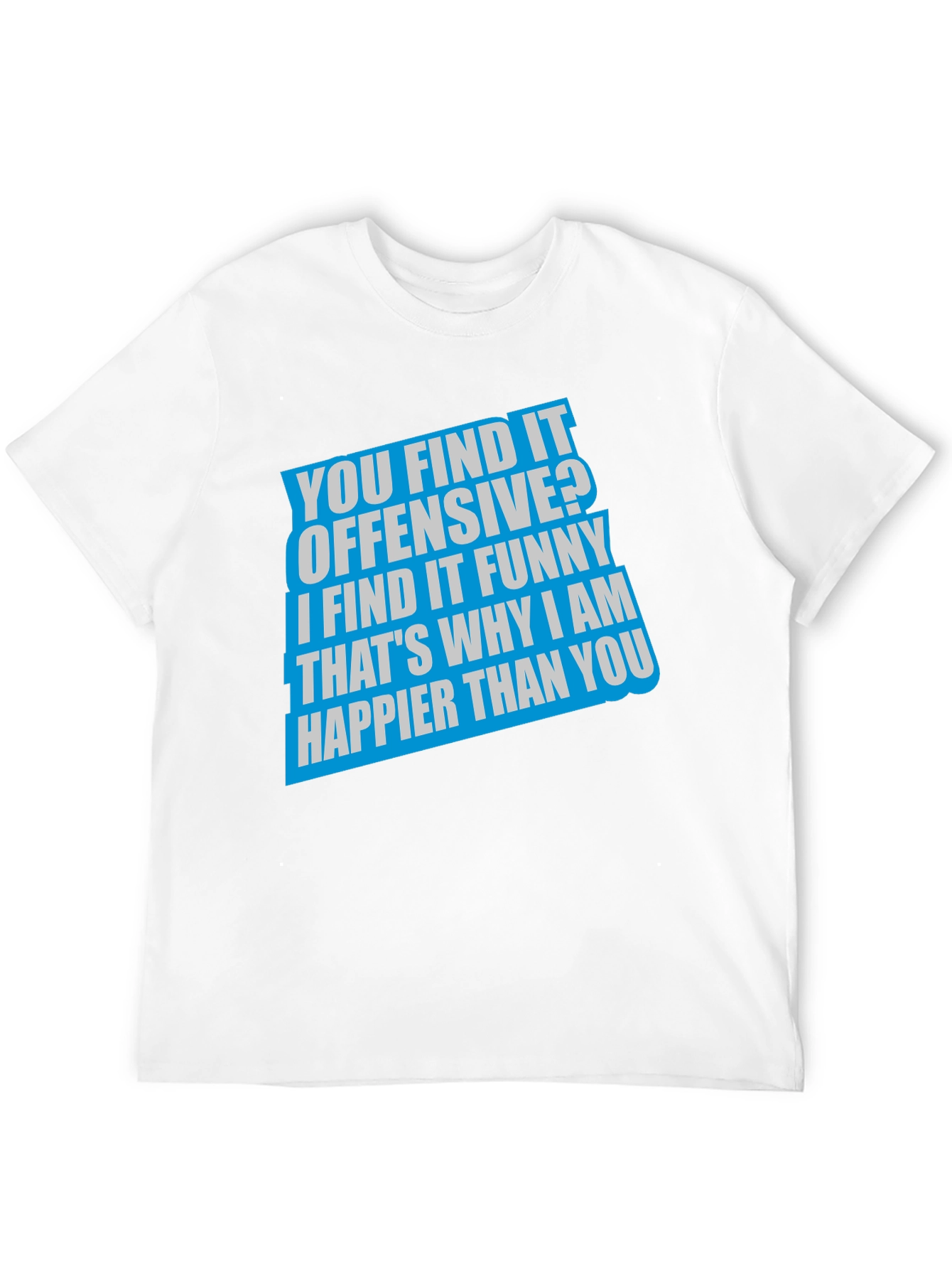 Offensive Funny Graphic T-Shirt - Black