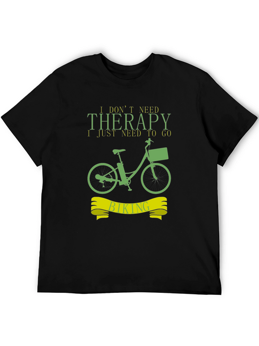 Biking Therapy T-Shirt - Comfort & Style for Bike Lovers